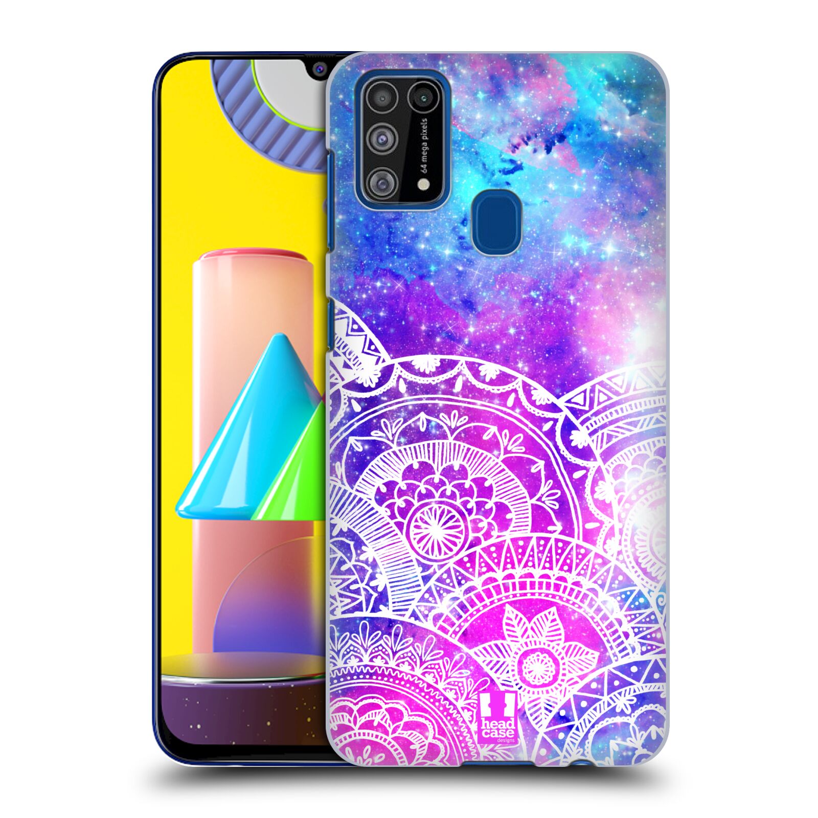 Pouzdro na mobil Samsung Galaxy M31 - HEAD CASE - Mandala nekonečná galaxie