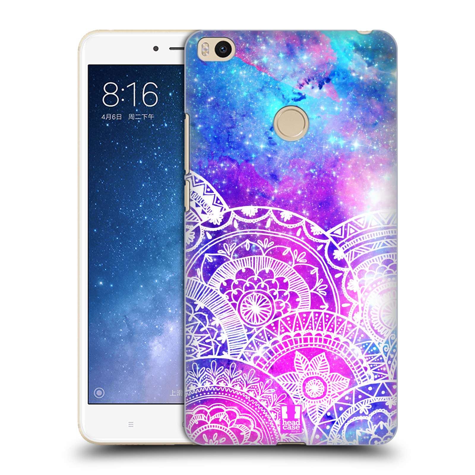 Pouzdro na mobil Xiaomi Mi Max 2 - HEAD CASE - Mandala nekonečná galaxie