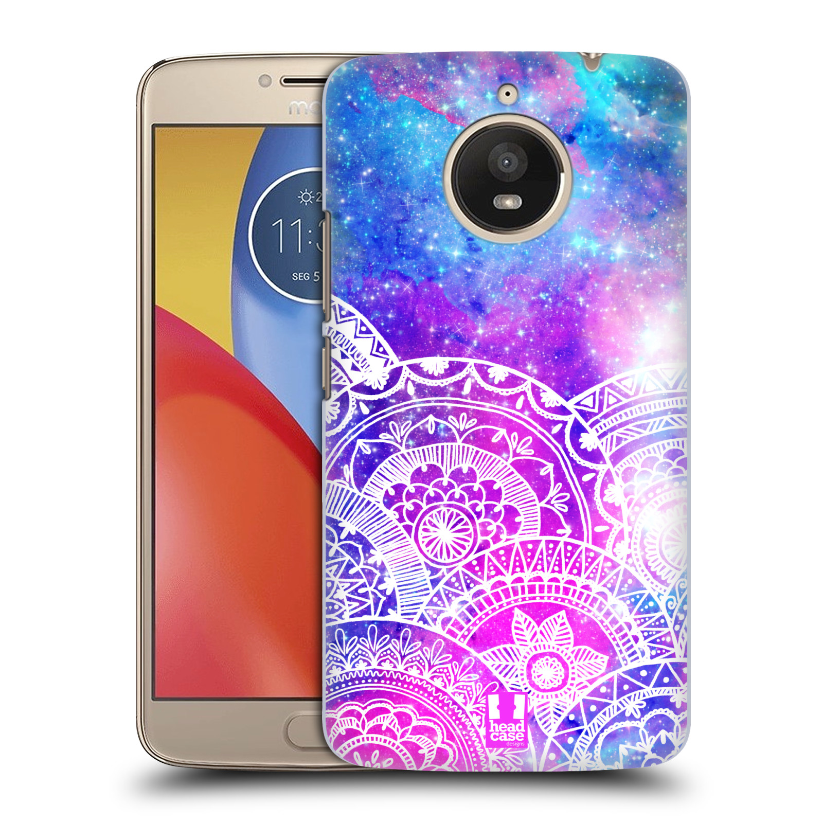 Pouzdro na mobil Lenovo Moto E4 PLUS - HEAD CASE - Mandala nekonečná galaxie