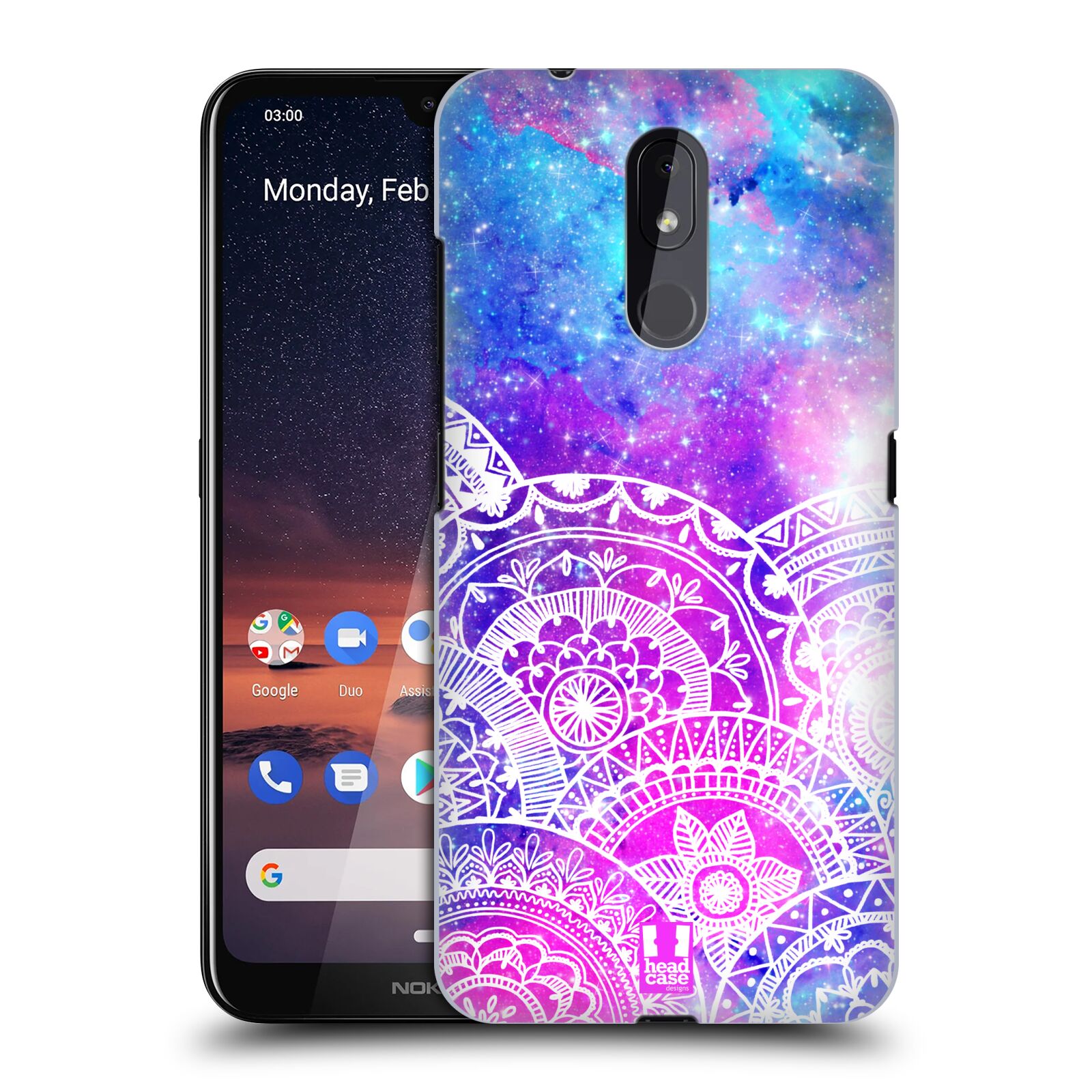 Pouzdro na mobil Nokia 3.2 - HEAD CASE - Mandala nekonečná galaxie