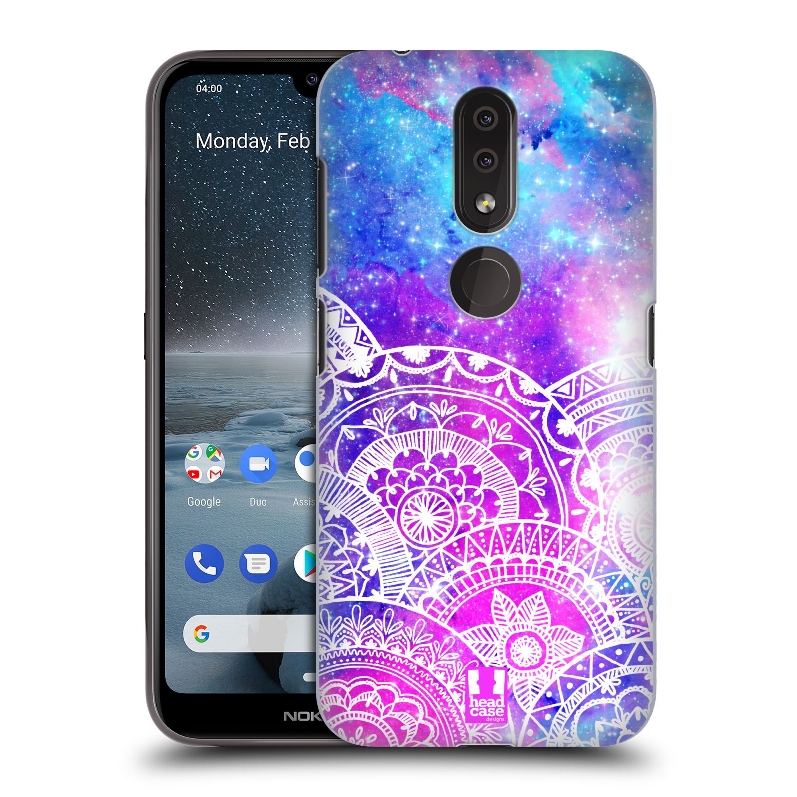 Pouzdro na mobil Nokia 4.2 - HEAD CASE - Mandala nekonečná galaxie