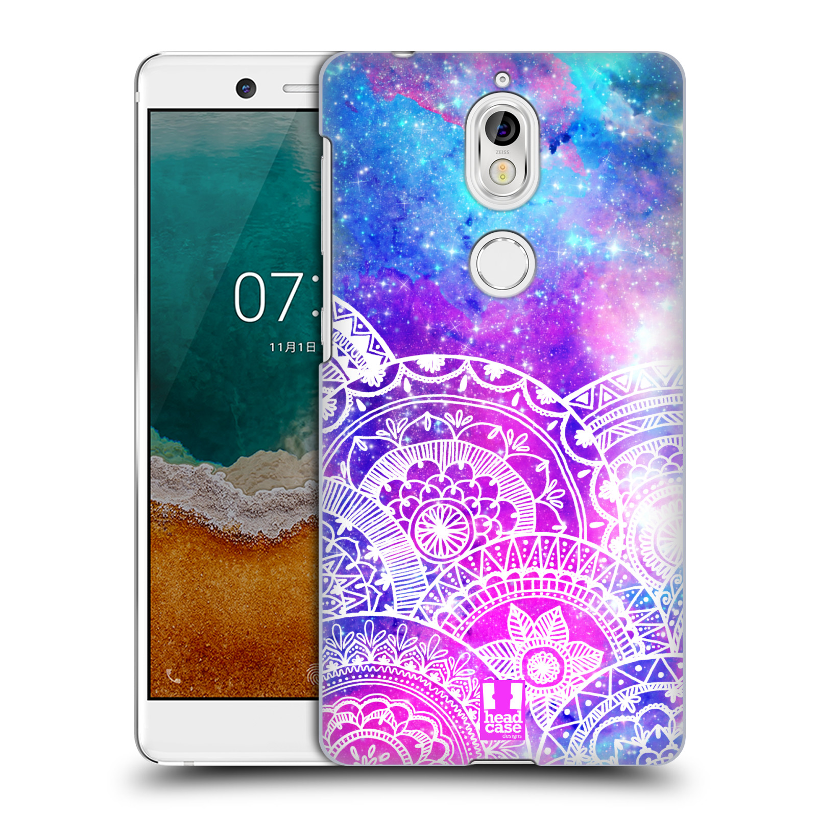 Pouzdro na mobil Nokia 7 - HEAD CASE - Mandala nekonečná galaxie