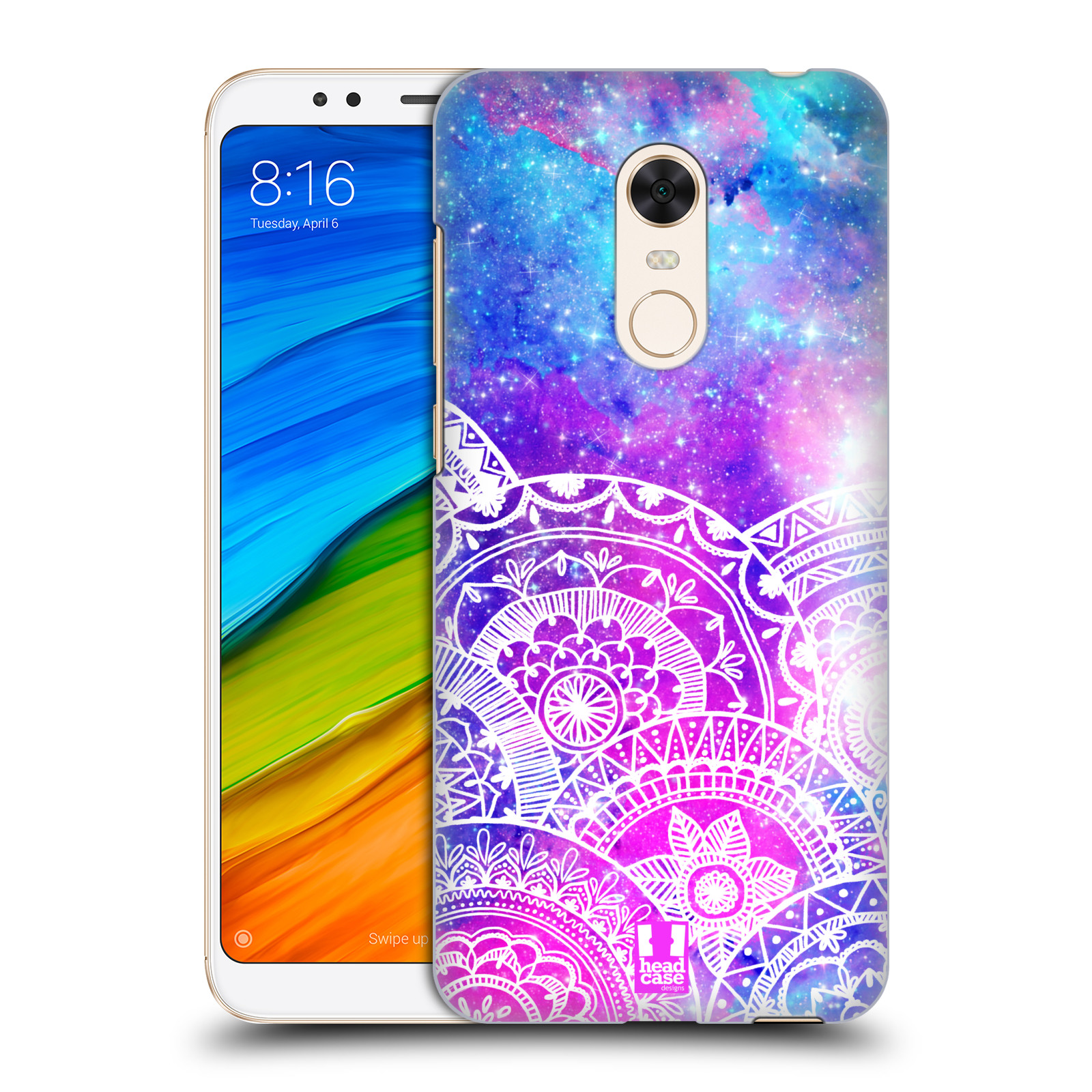 Pouzdro na mobil Xiaomi Redmi 5 PLUS (REDMI 5+) - HEAD CASE - Mandala nekonečná galaxie