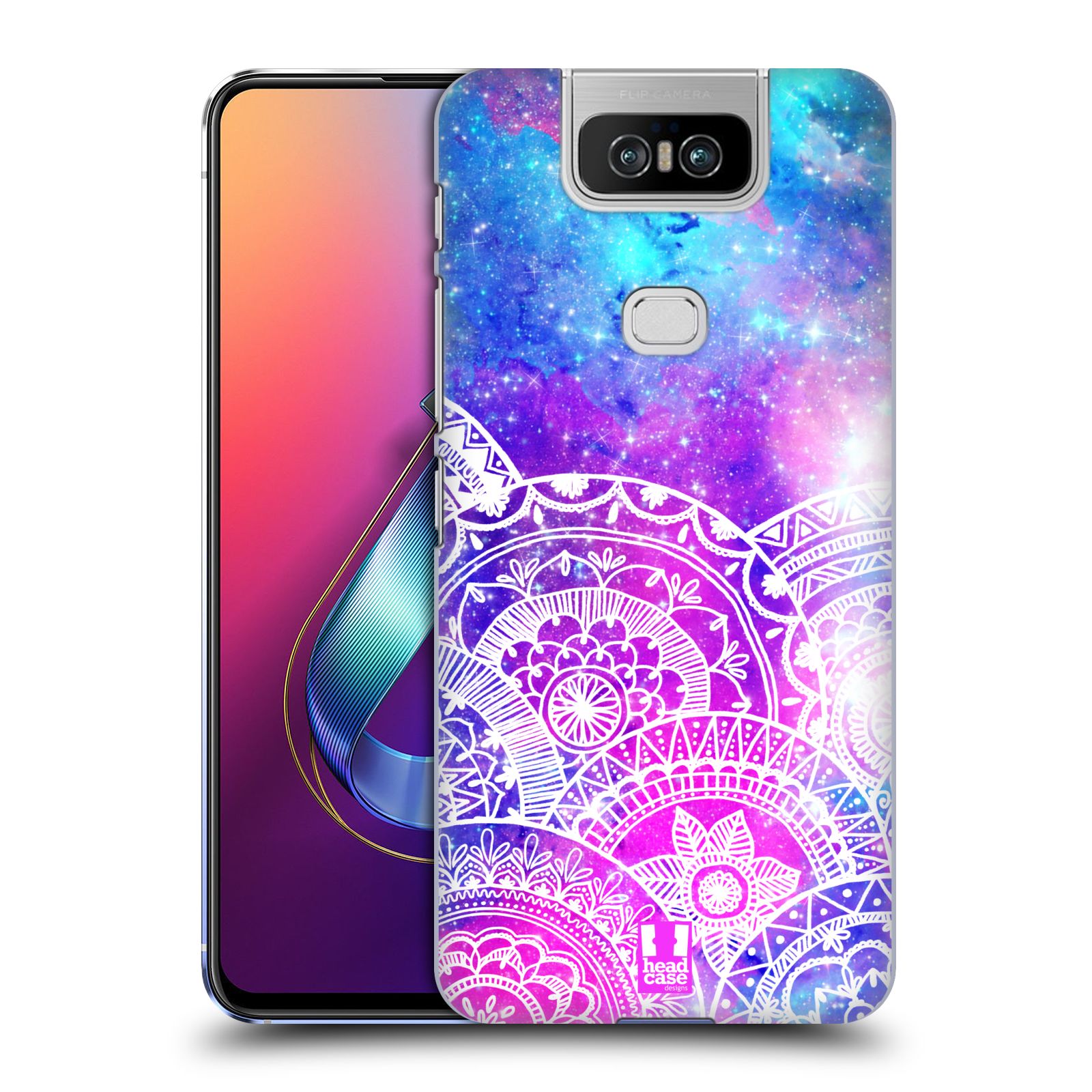 Pouzdro na mobil ASUS Zenfone 6 ZS630KL - HEAD CASE - Mandala nekonečná galaxie