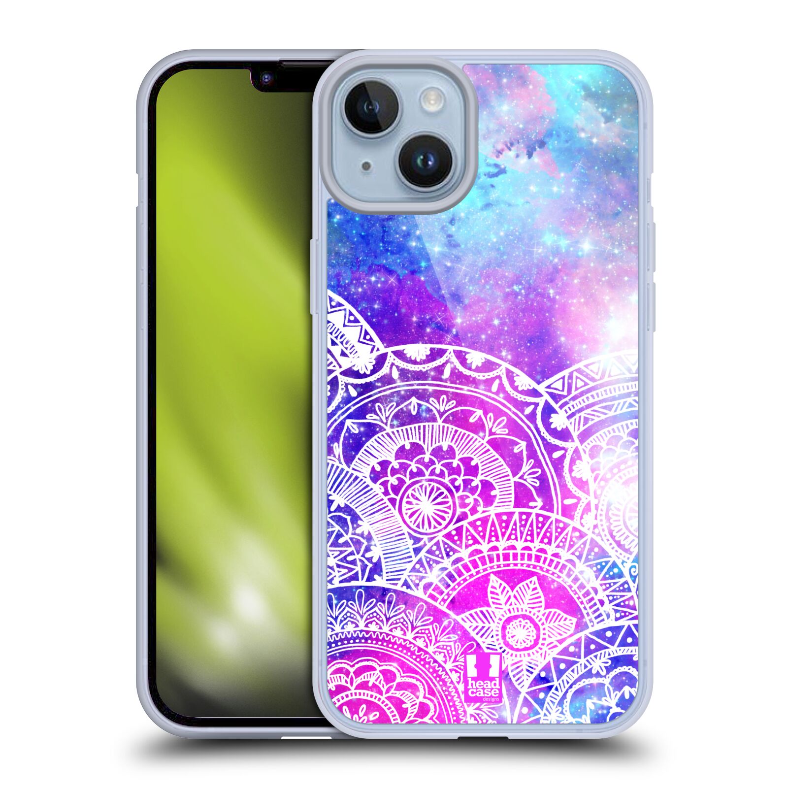 Pouzdro na mobil Apple Iphone 14 PLUS - HEAD CASE - Mandala nekonečná galaxie