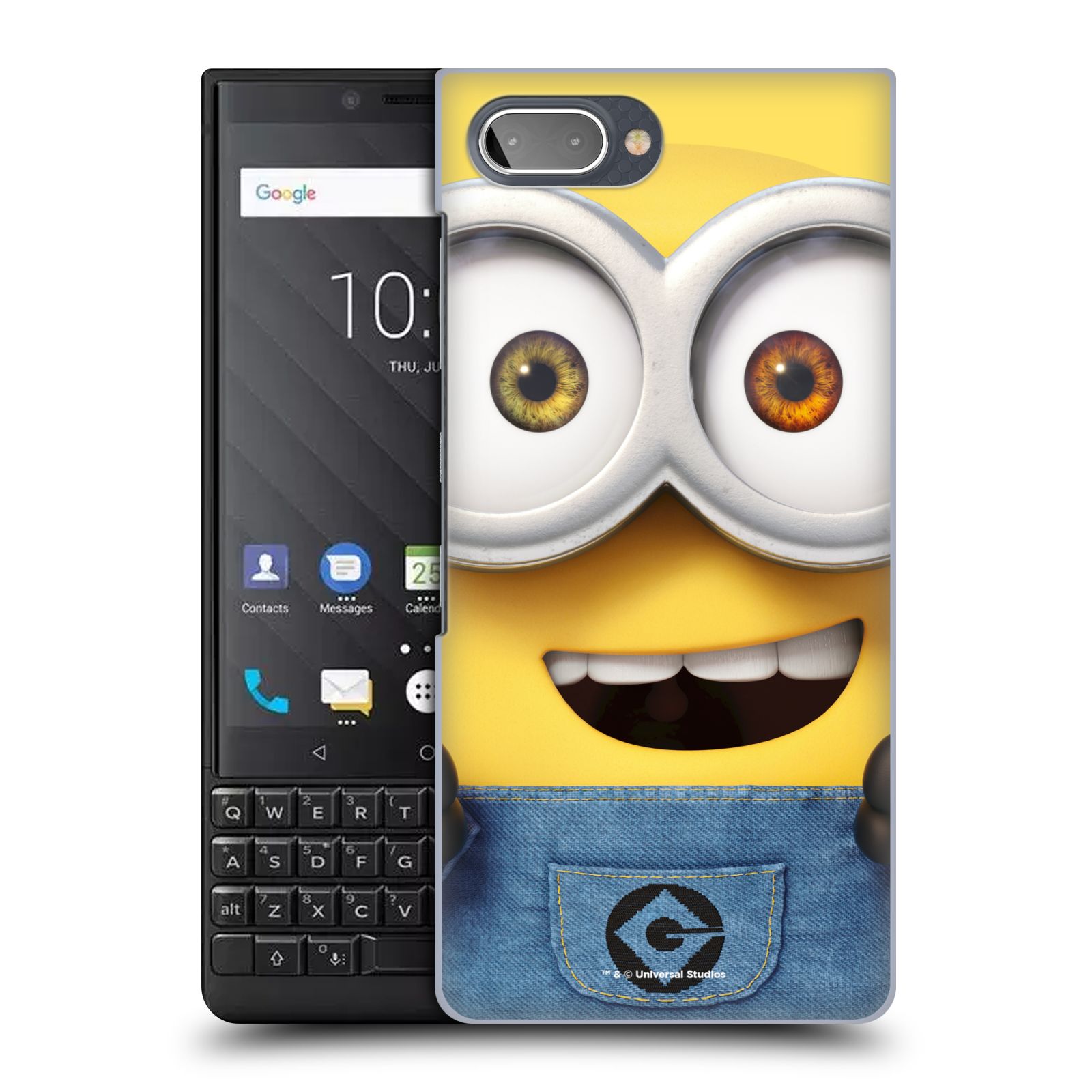 Pouzdro na mobil Blackberry KEY 2 - HEAD CASE - Mimoni - Mimoň Bob