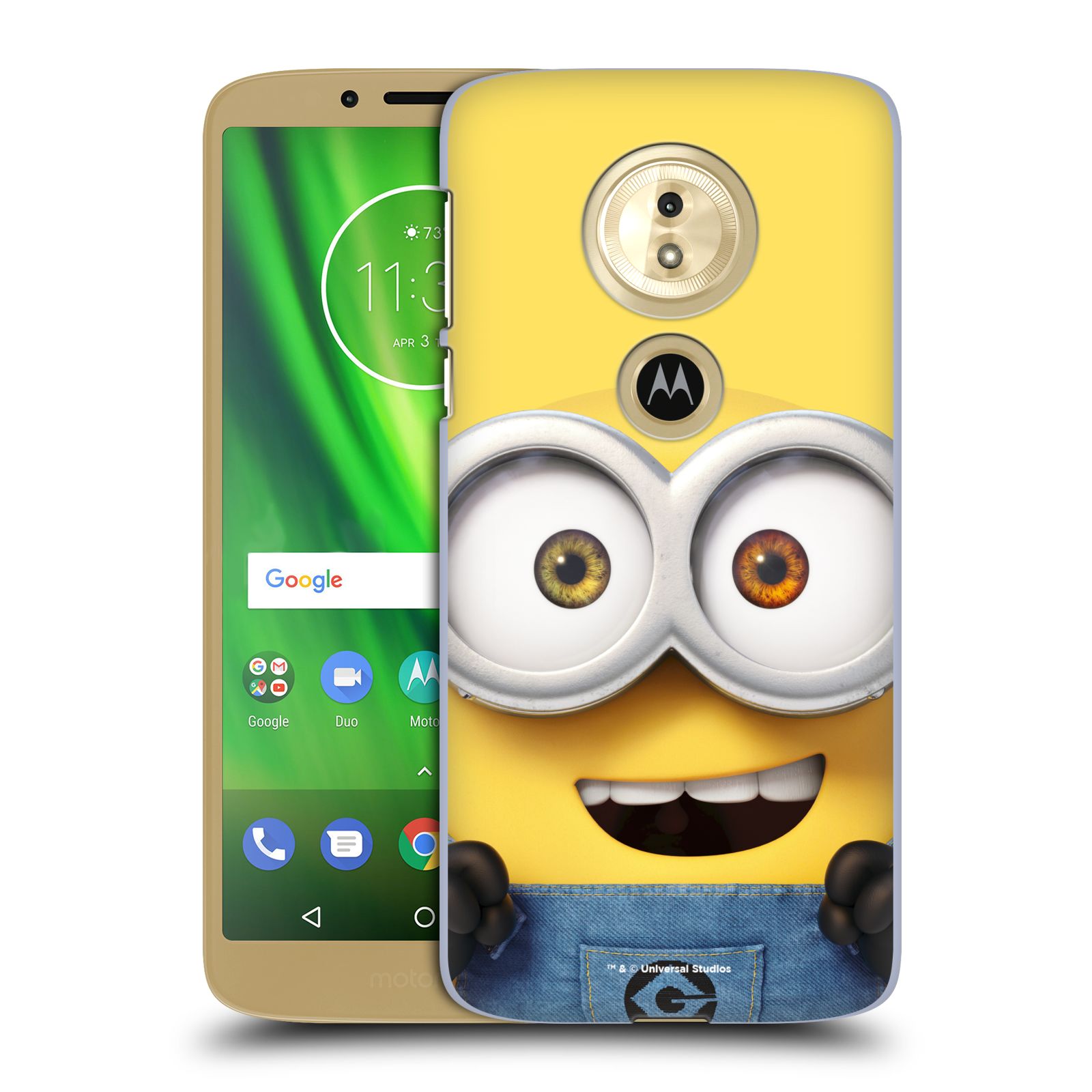 Pouzdro na mobil Motorola Moto E5 - HEAD CASE - Mimoni - Mimoň Bob