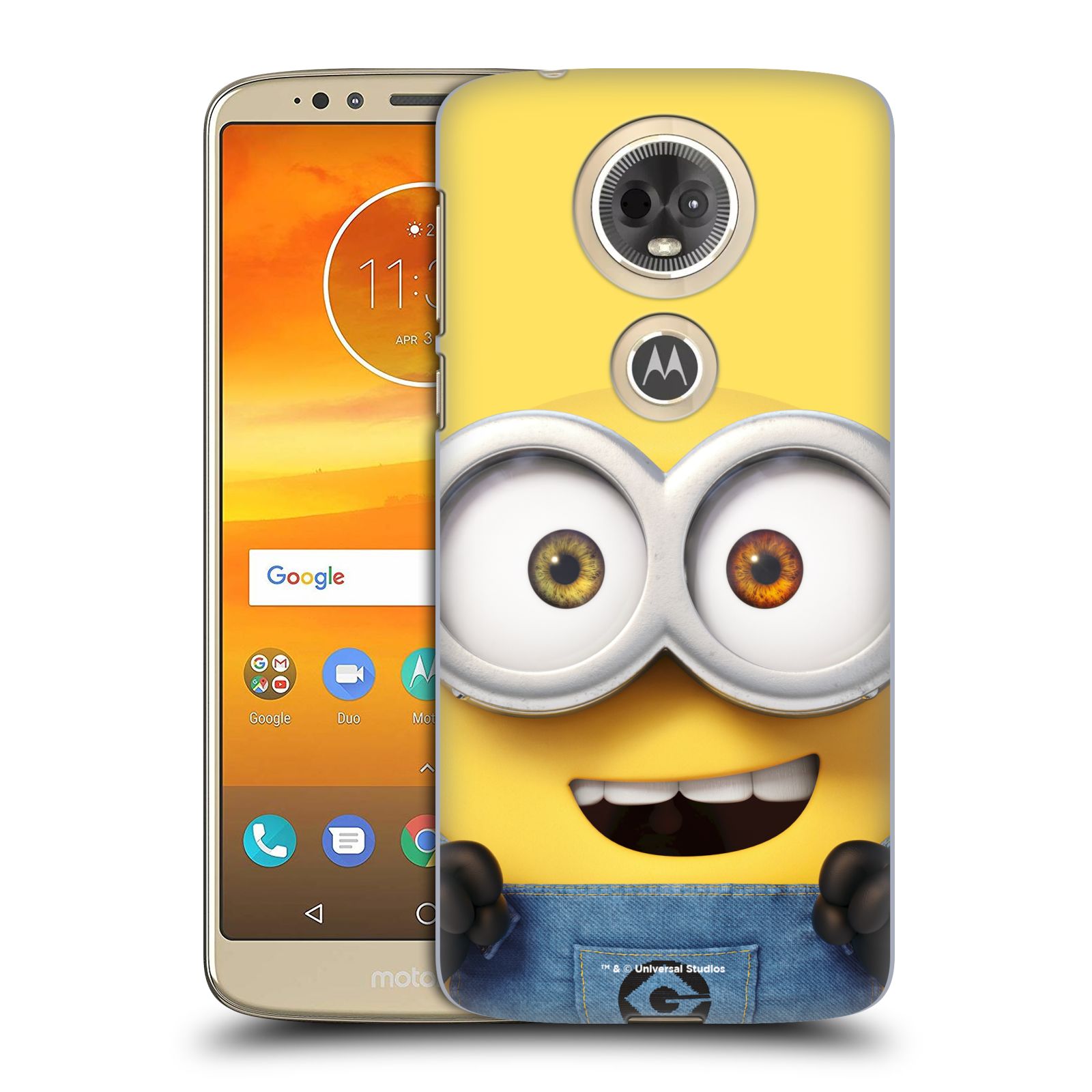 Pouzdro na mobil Motorola Moto E5 PLUS - HEAD CASE - Mimoni - Mimoň Bob