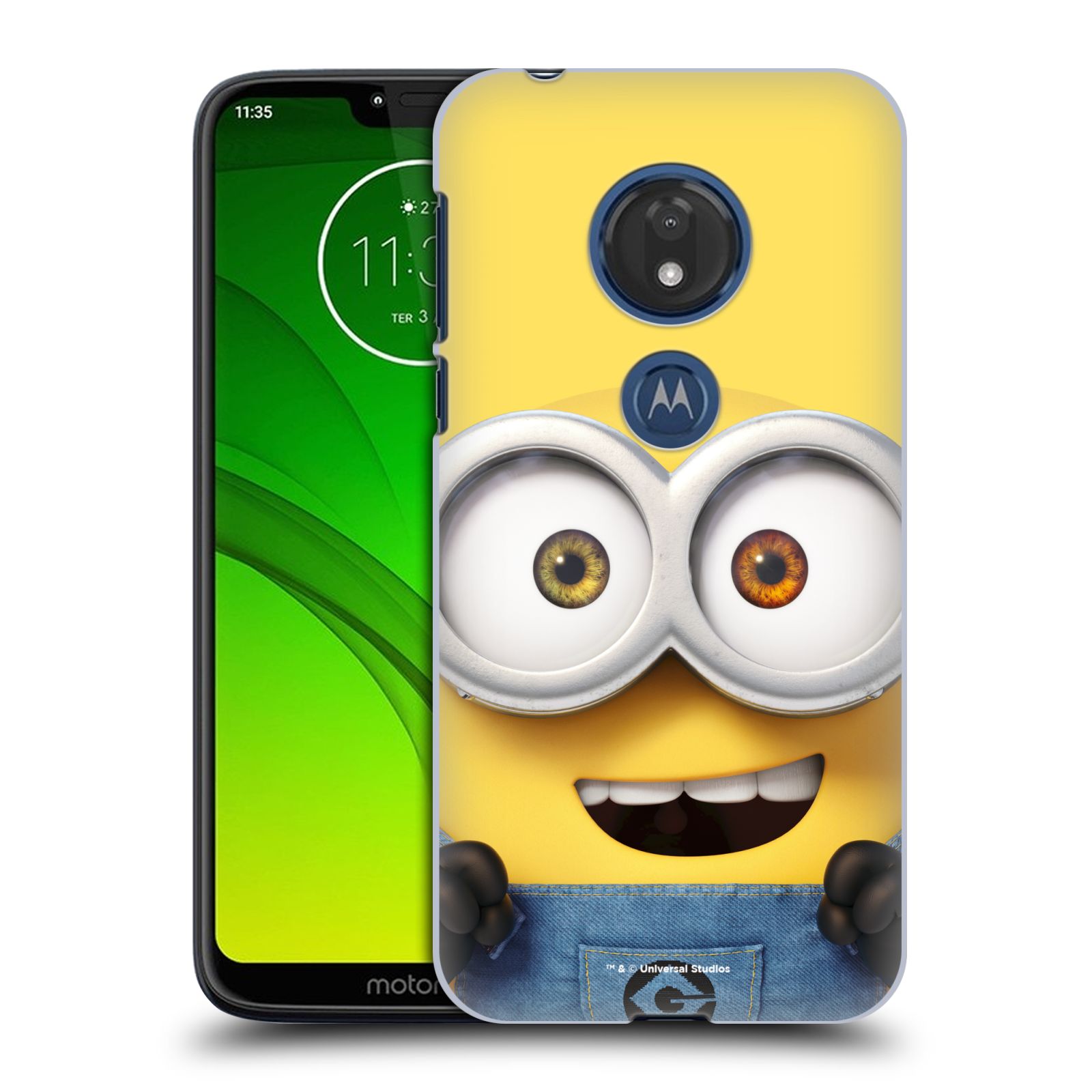 Pouzdro na mobil Motorola Moto G7 Play - HEAD CASE - Mimoni - Mimoň Bob