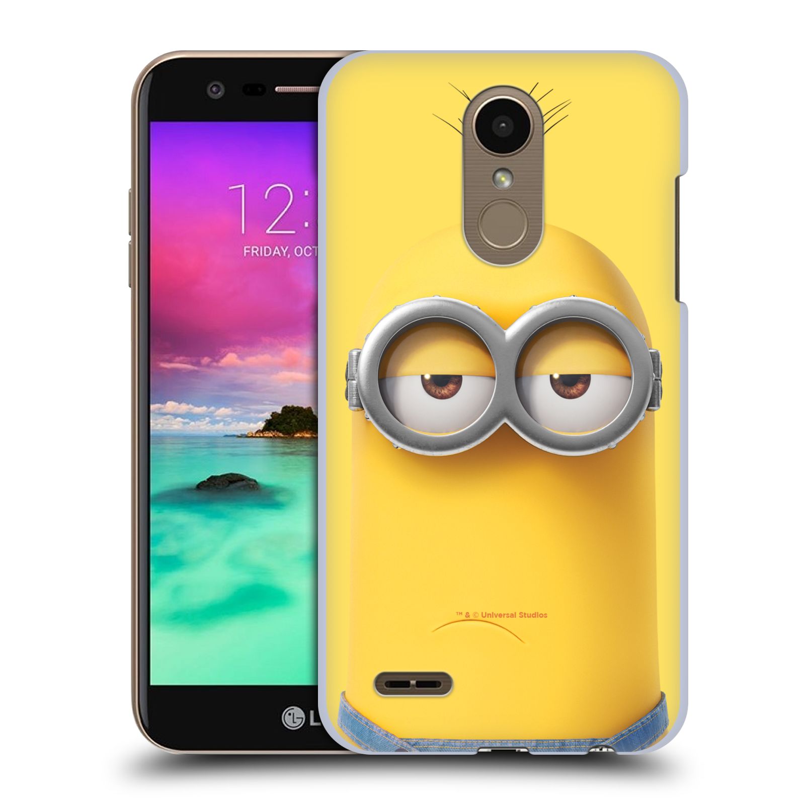 Pouzdro na mobil LG K10 2018 - HEAD CASE - Mimoni - Mimoň Kevin