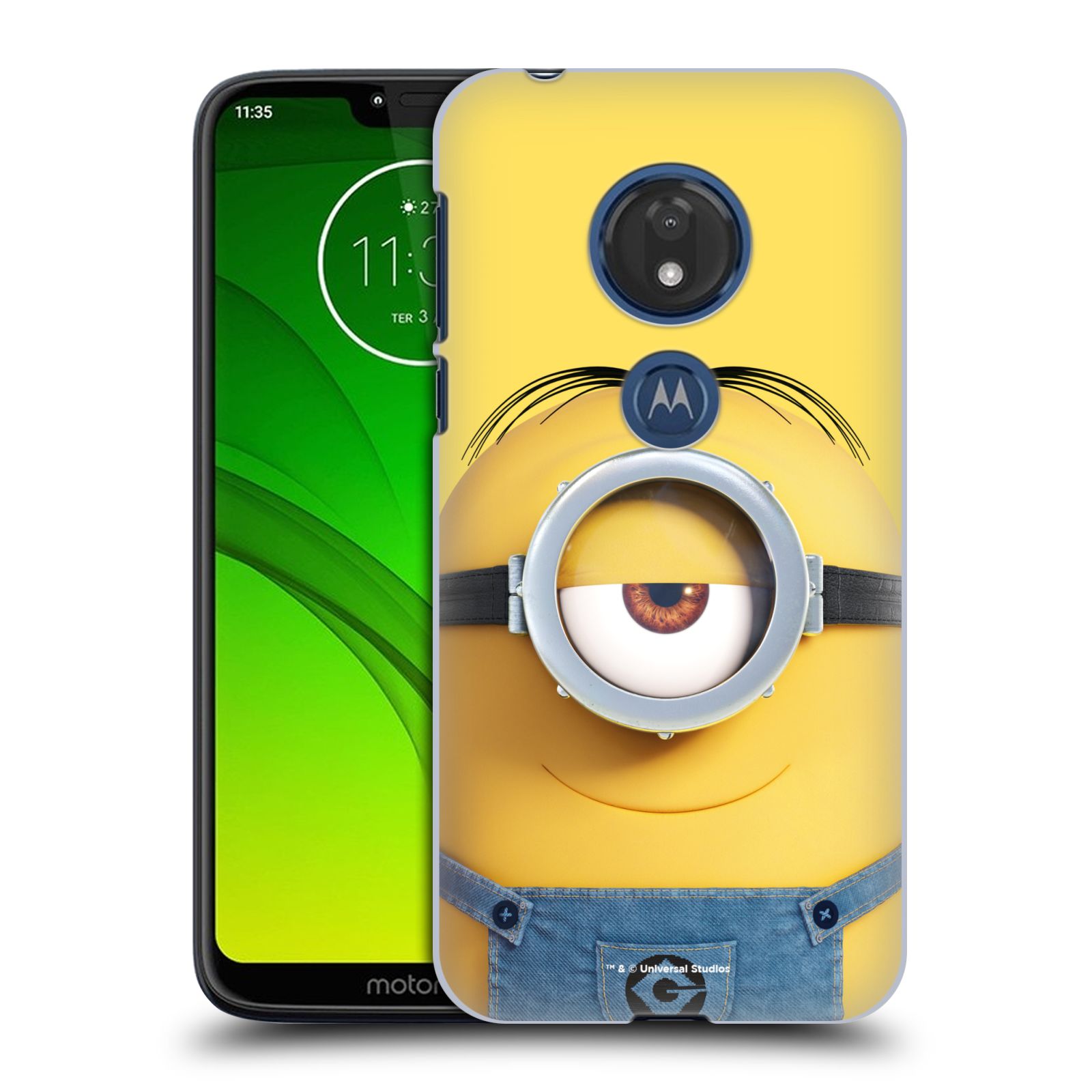 Pouzdro na mobil Motorola Moto G7 Play - HEAD CASE - Mimoni - Mimoň Stuart