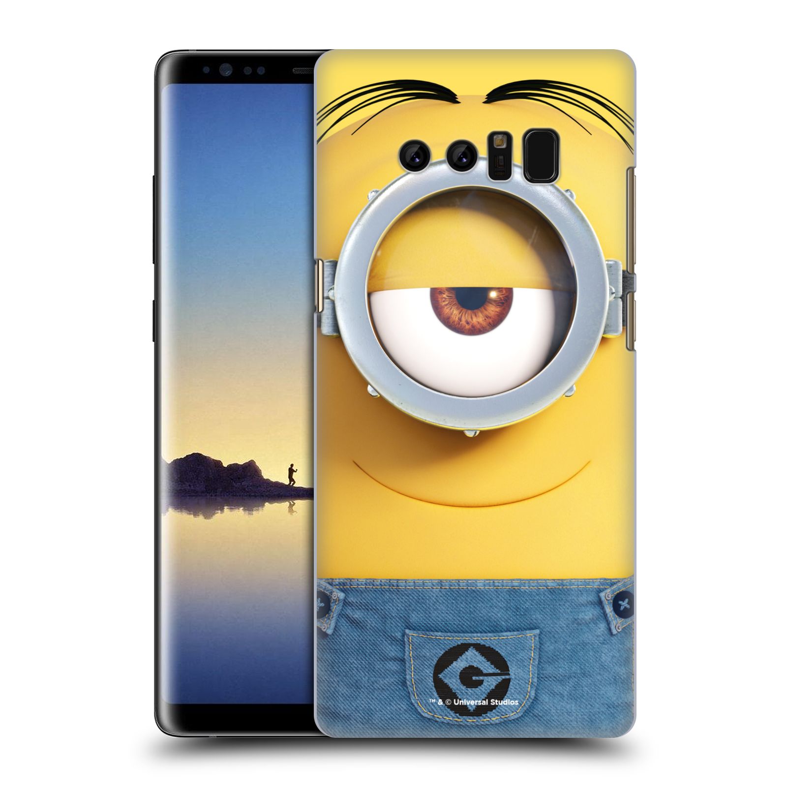 Pouzdro na mobil Samsung Galaxy Note 8 - HEAD CASE - Mimoni - Mimoň Stuart