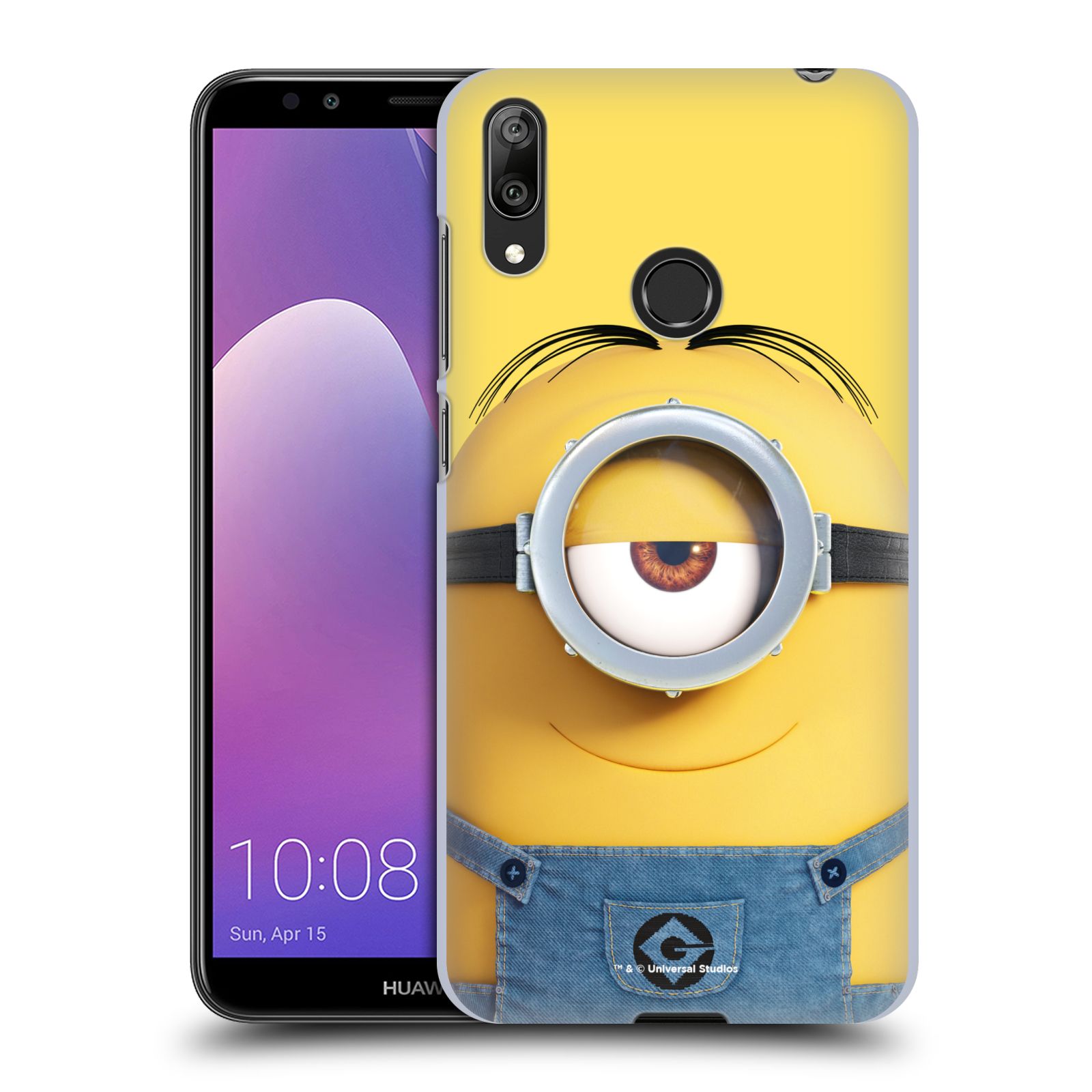 Pouzdro na mobil Huawei Y7 2019 - HEAD CASE - Mimoni - Mimoň Stuart