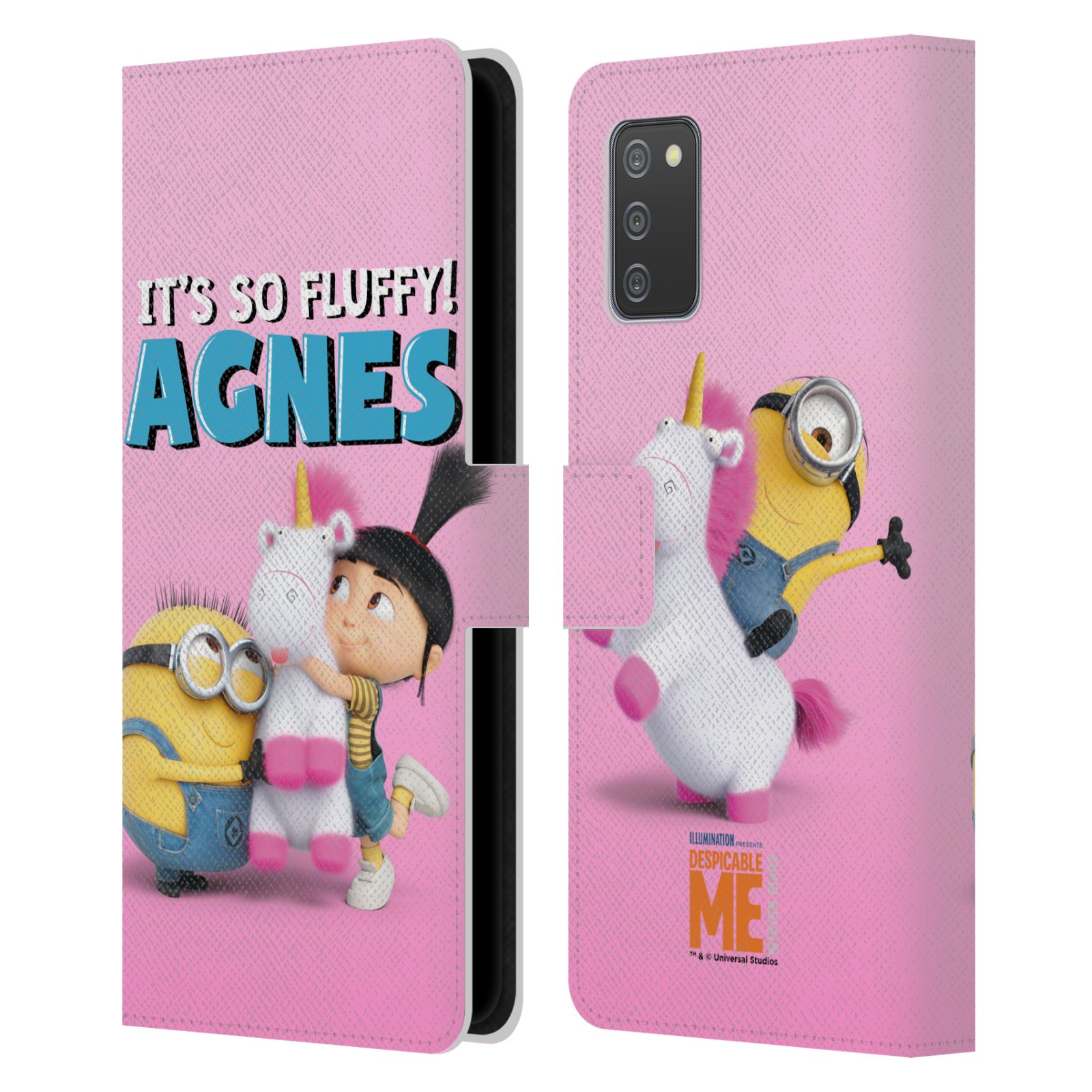 Pouzdro HEAD CASE na mobil Samsung Galaxy A02s Agnes, mimoň, jednorožec