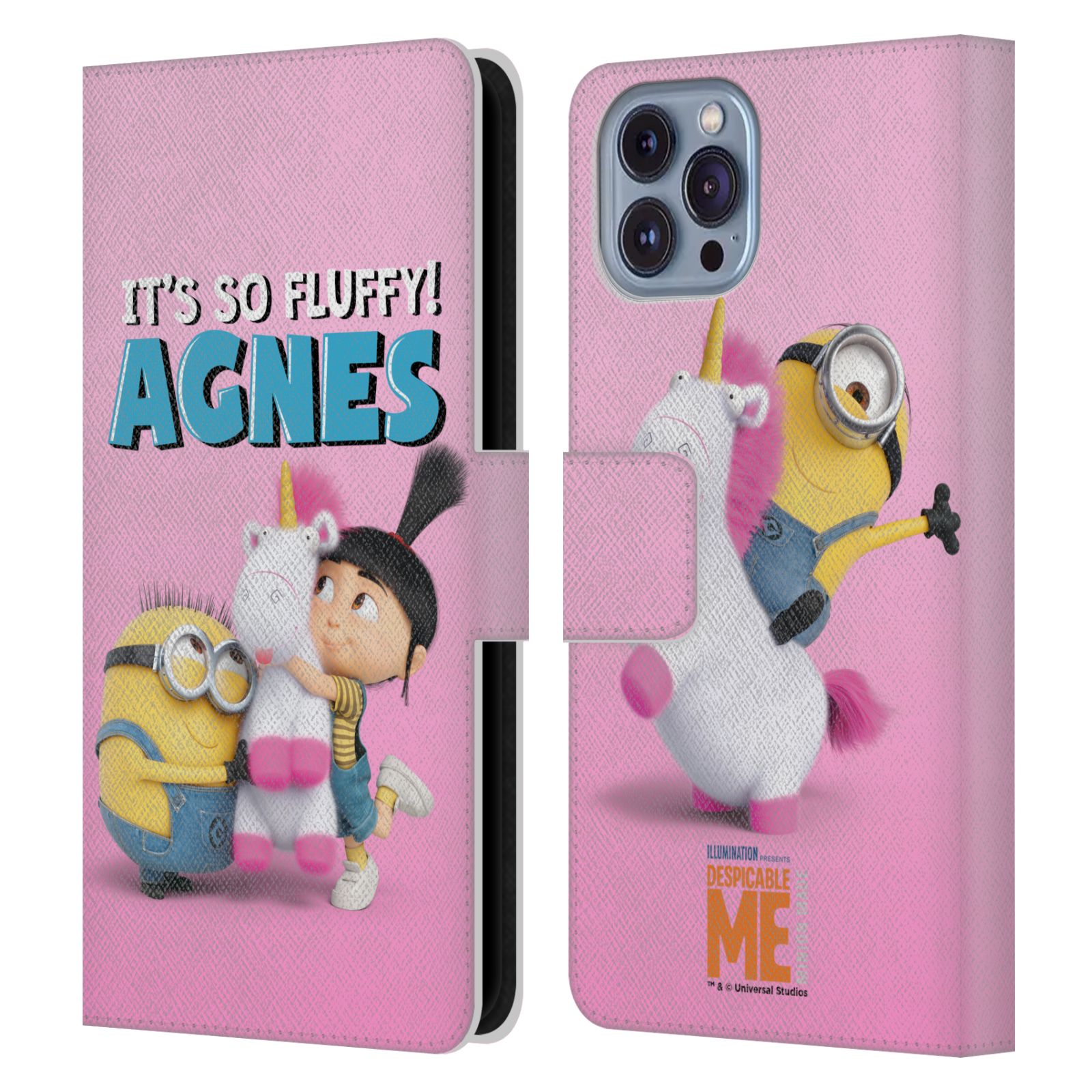 Pouzdro HEAD CASE na mobil Apple Iphone 14  Agnes, mimoň, jednorožec