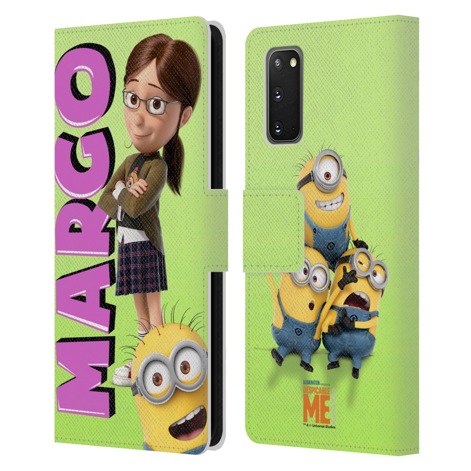 Pouzdro na mobil Samsung Galaxy S20 - Head Case - Margo a mimoni zelená