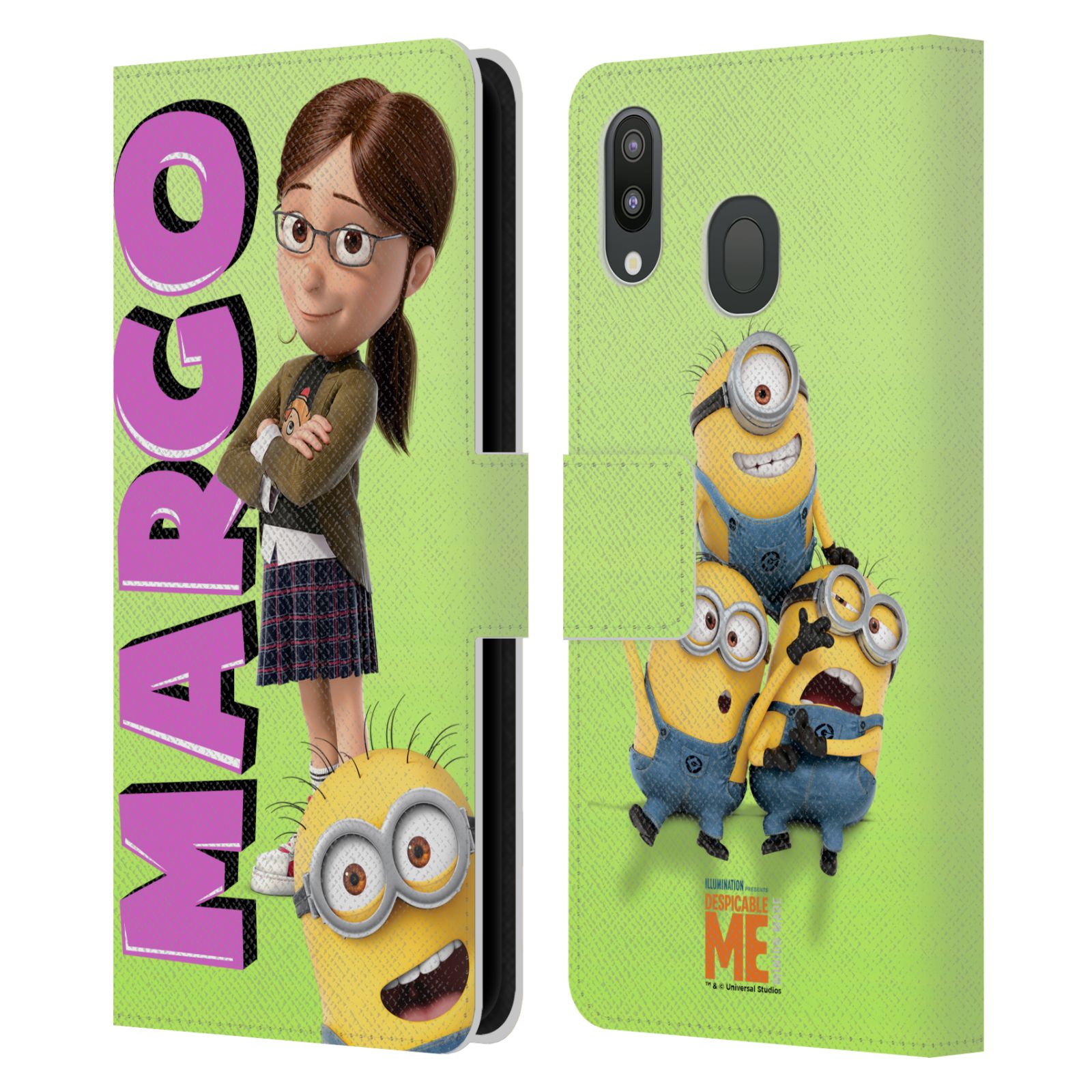 Pouzdro na mobil Samsung Galaxy M20 - Head Case - Margo a mimoni zelená