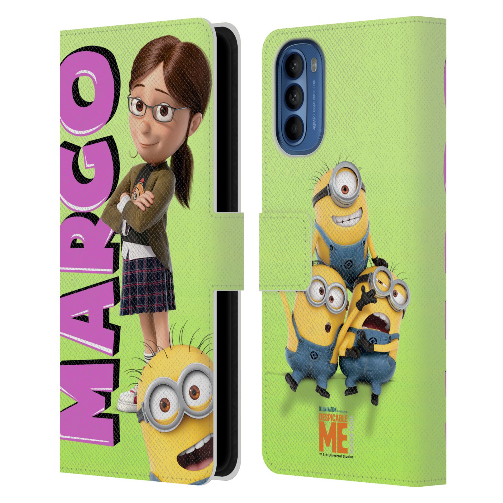 Pouzdro HEAD CASE na mobil Motorola Moto G41  Margo a mimoni zelená