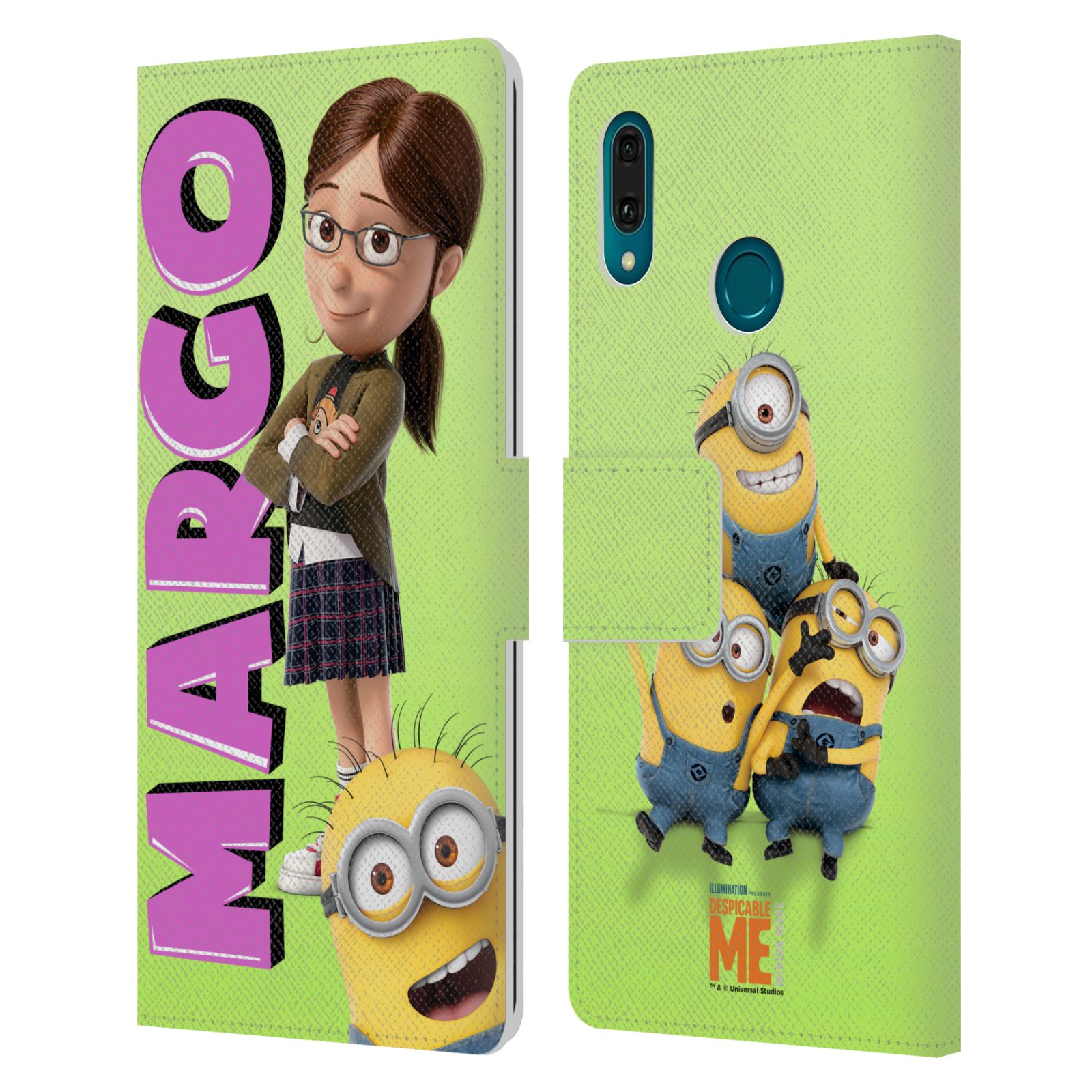 Pouzdro na mobil Huawei Y9 2019 - Head Case - Margo a mimoni zelená