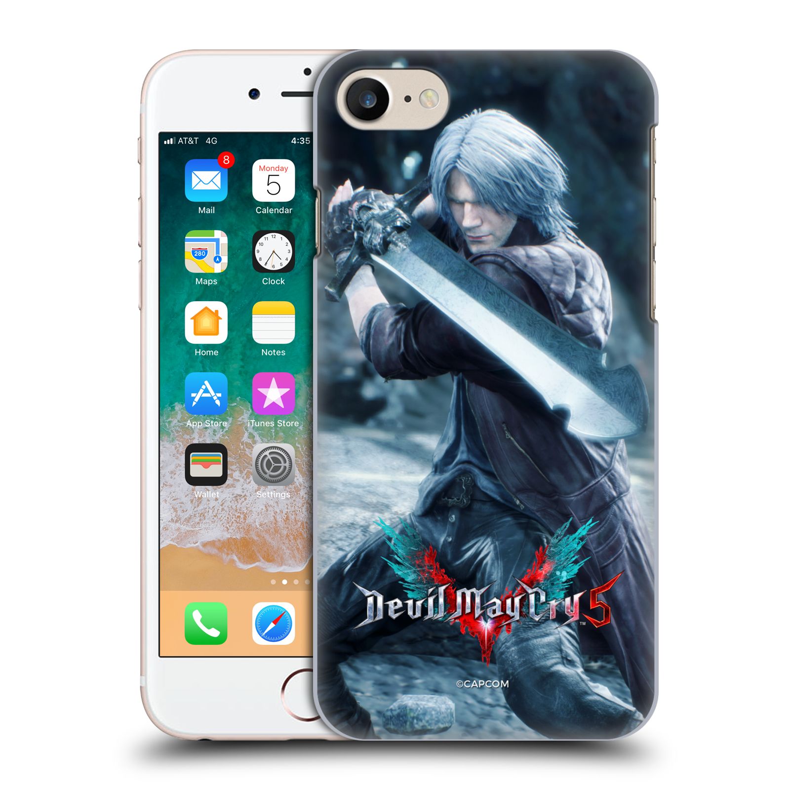 Zadní obal pro mobil Apple Iphone 7/8/SE2020 - HEAD CASE - Devil May Cry 5 - Dante