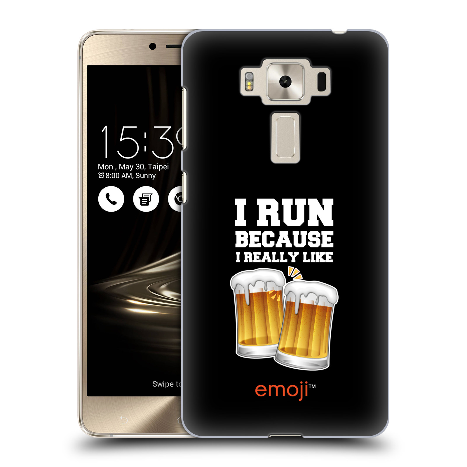 HEAD CASE plastový obal na mobil Asus Zenfone 3 DELUXE ZS550KL smajlíci oficiální kryt EMOJI vzor sklenice piva