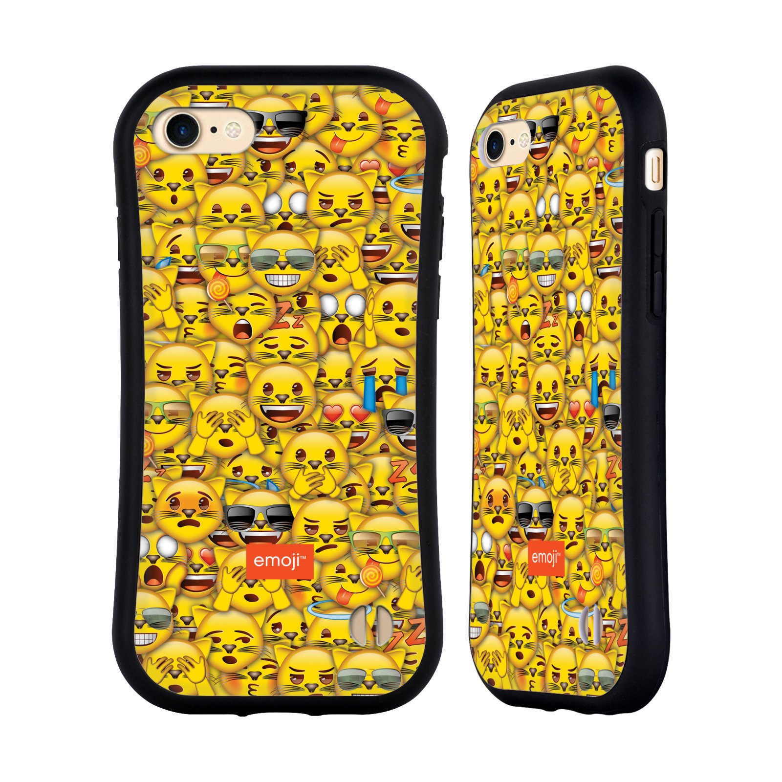 HEAD CASE odolný obal na mobil Apple Iphone 8 smajlíci oficiální kryt EMOJI kočičky