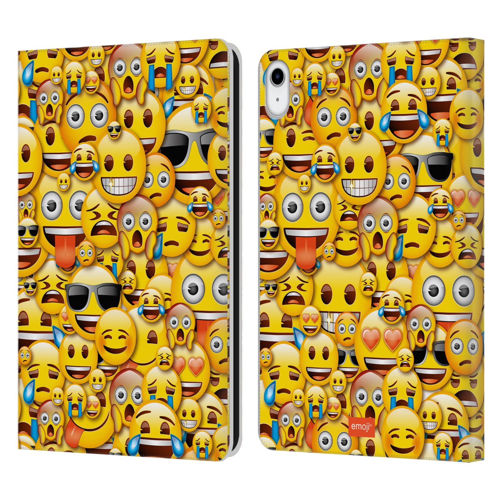 Pouzdro pro tablet Apple Ipad 10.9 (2022) - HEAD CASE -  Emoji hromada smajlíků