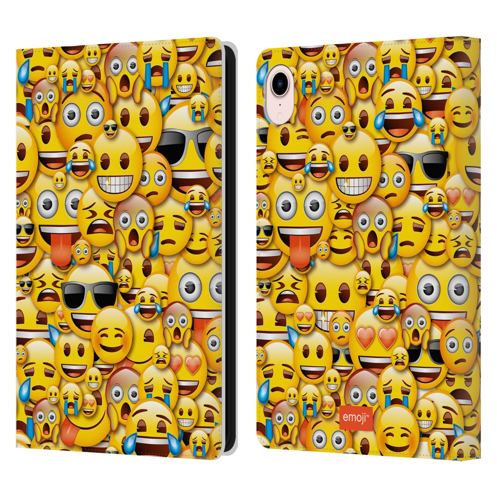 Pouzdro pro tablet Apple Ipad MINI (2021) - HEAD CASE -  Emoji hromada smajlíků