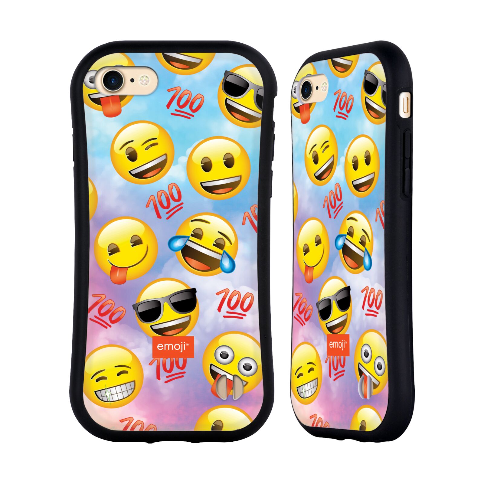 HEAD CASE odolný obal na mobil Apple Iphone 8 smajlík oficiální kryt EMOJI velký smajlík štastlivci