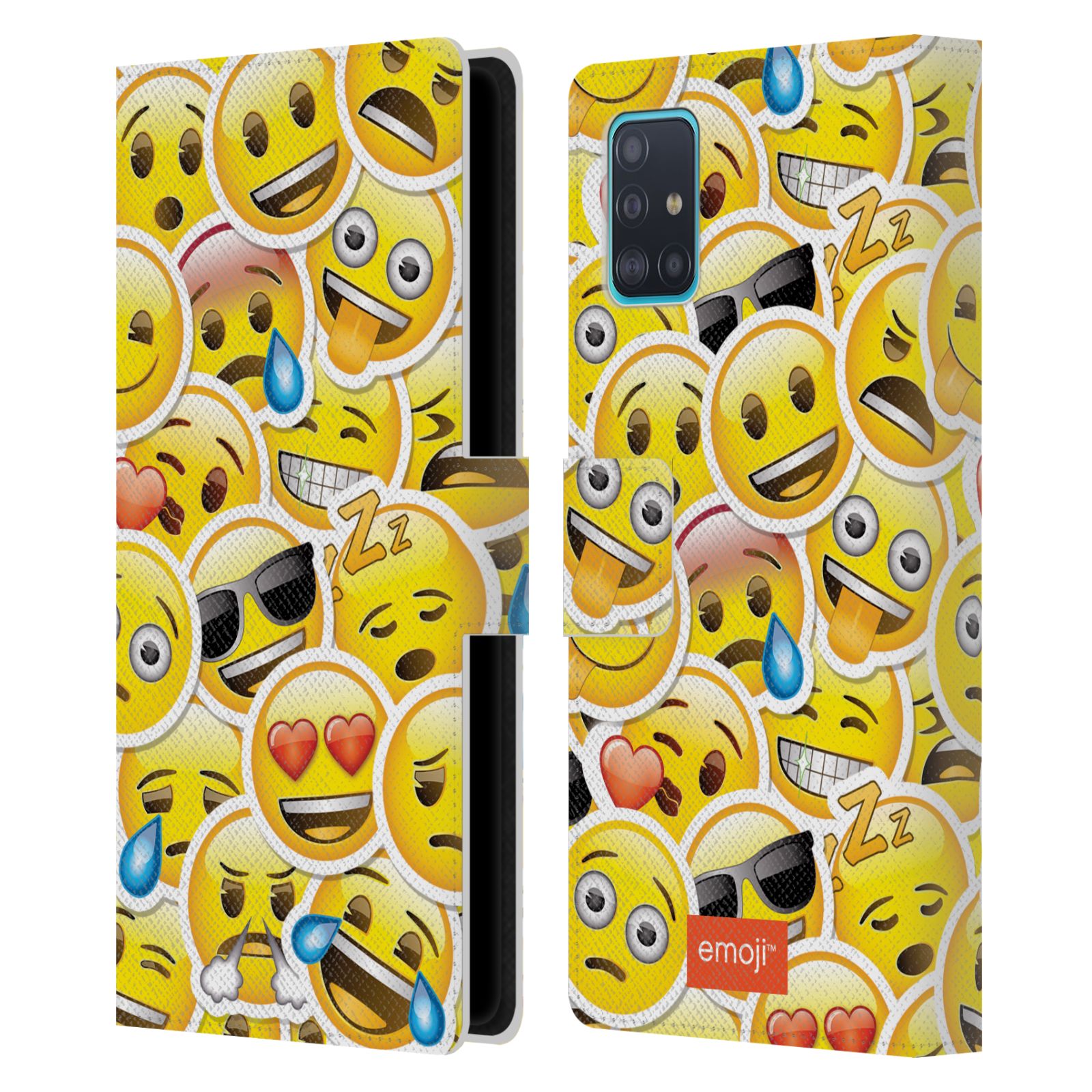 Pouzdro na mobil Samsung Galaxy A51 (A515F) - Head Case - Emoji velcí smajlíci