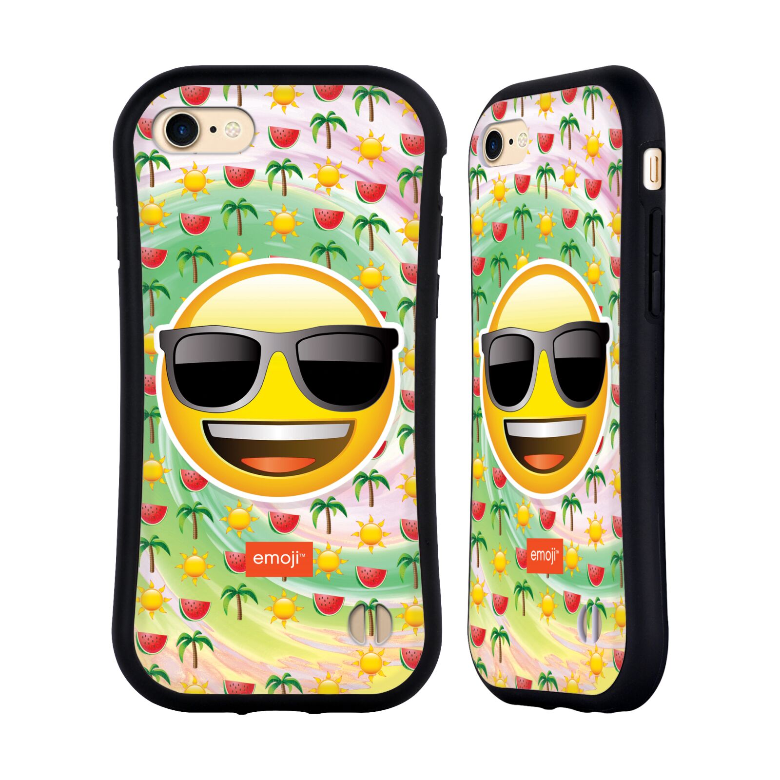 HEAD CASE odolný obal na mobil Apple Iphone 8 smajlík oficiální kryt EMOJI velký smajlík léto