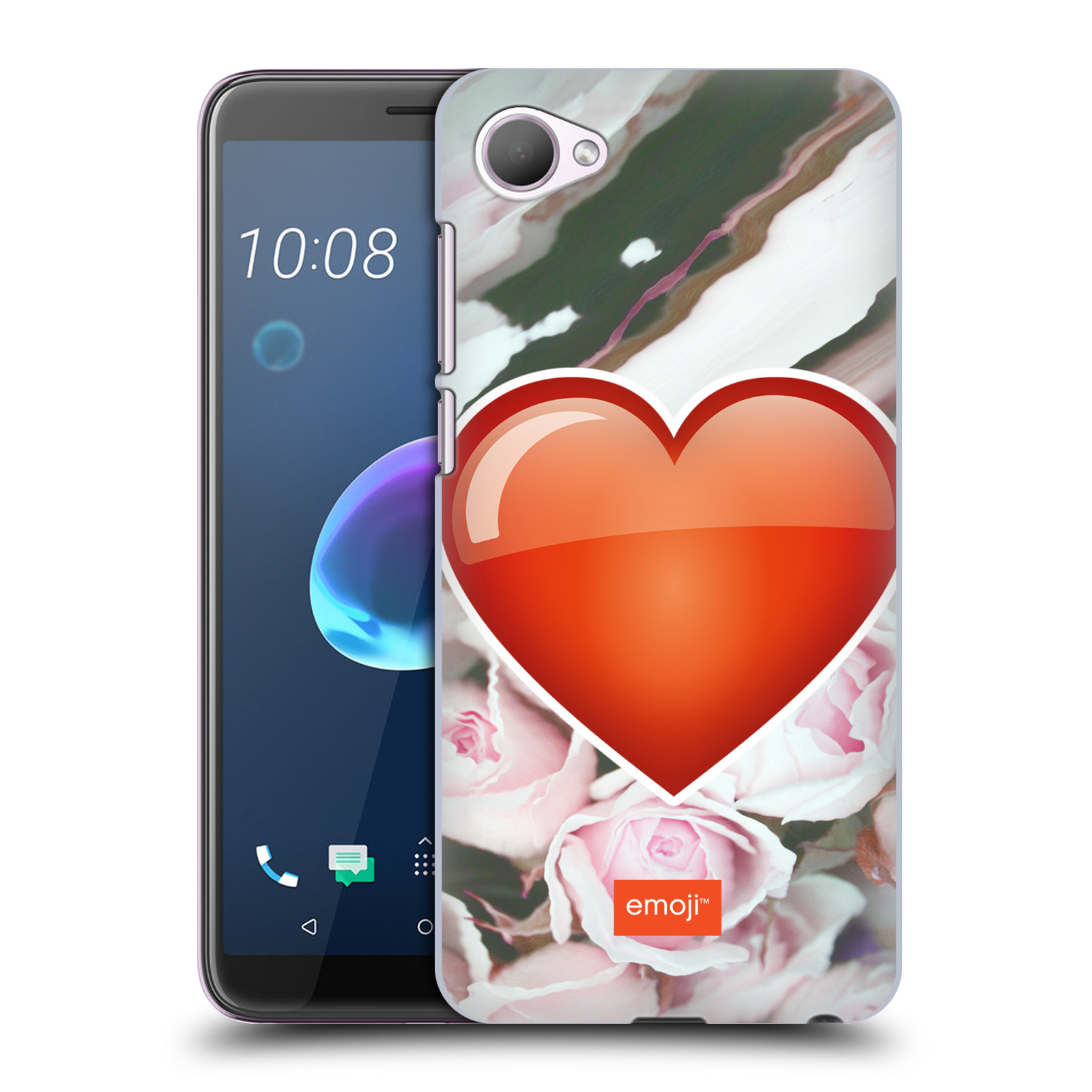 Pouzdro na mobil HTC Desire 12 / Desire 12 DUAL SIM - HEAD CASE - Emoji srdíčko