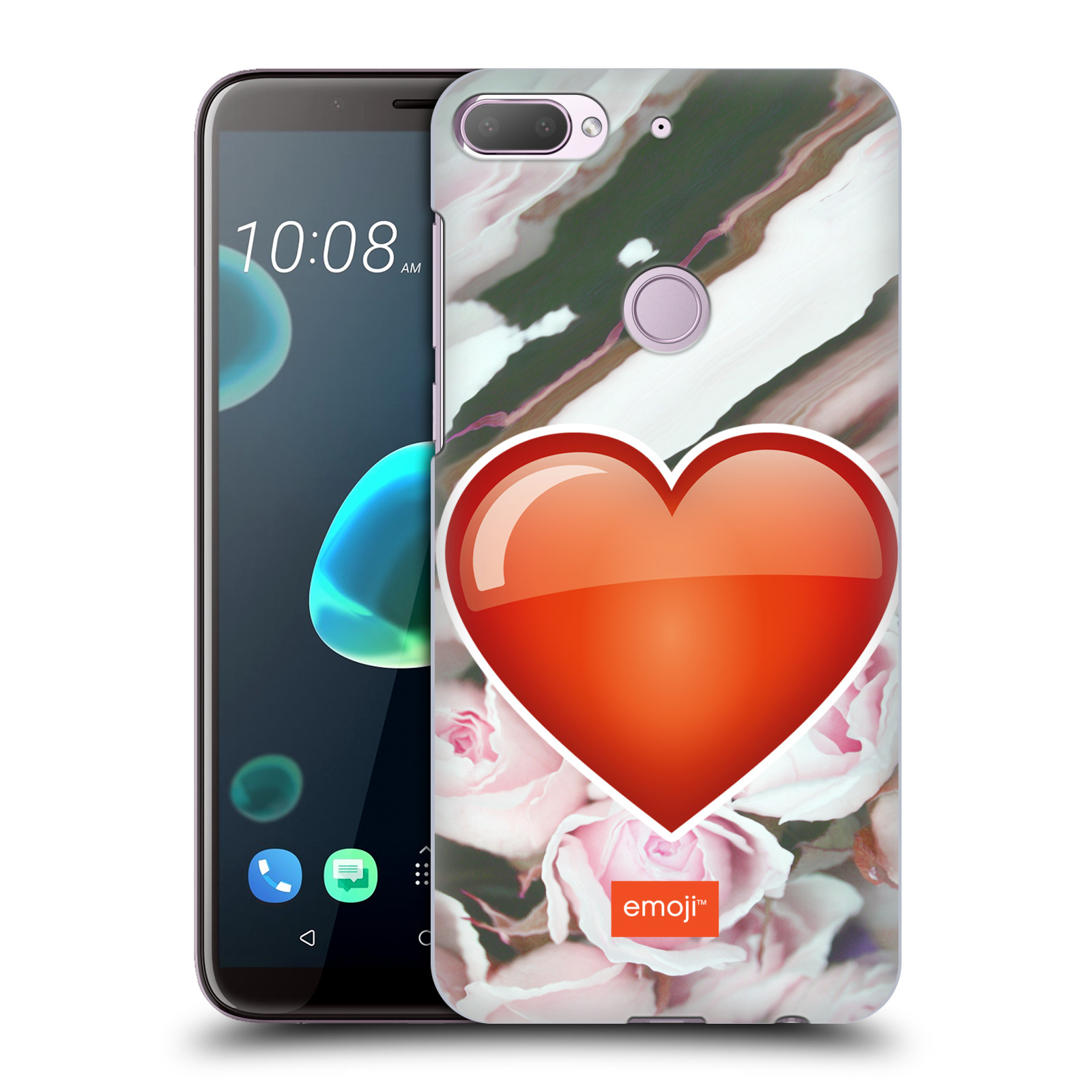 Pouzdro na mobil HTC Desire 12+ / Desire 12+ DUAL SIM - HEAD CASE - Emoji srdíčko