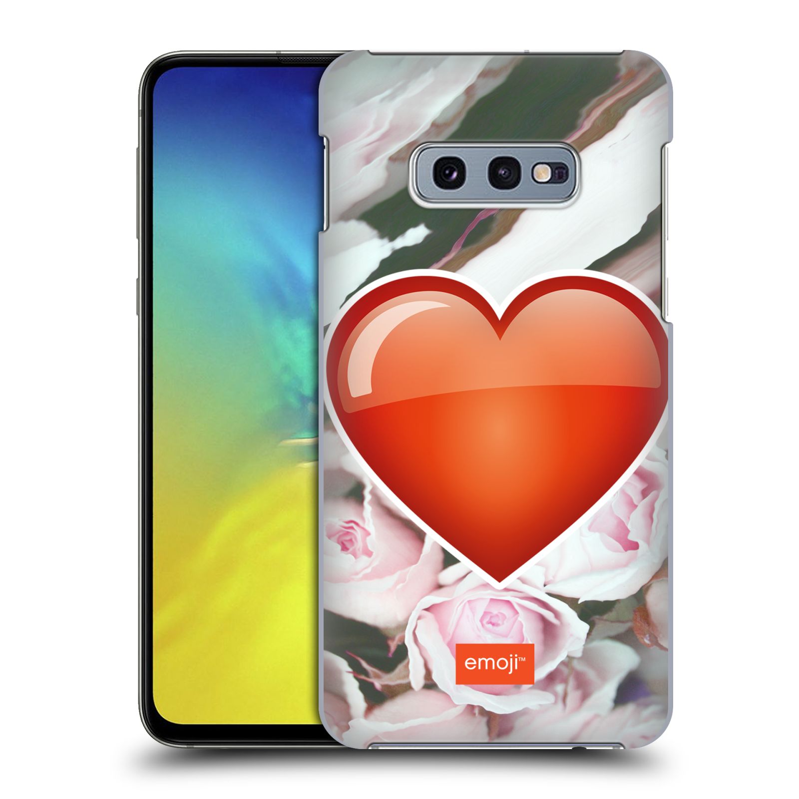 Pouzdro na mobil Samsung Galaxy S10e - HEAD CASE - Emoji srdíčko