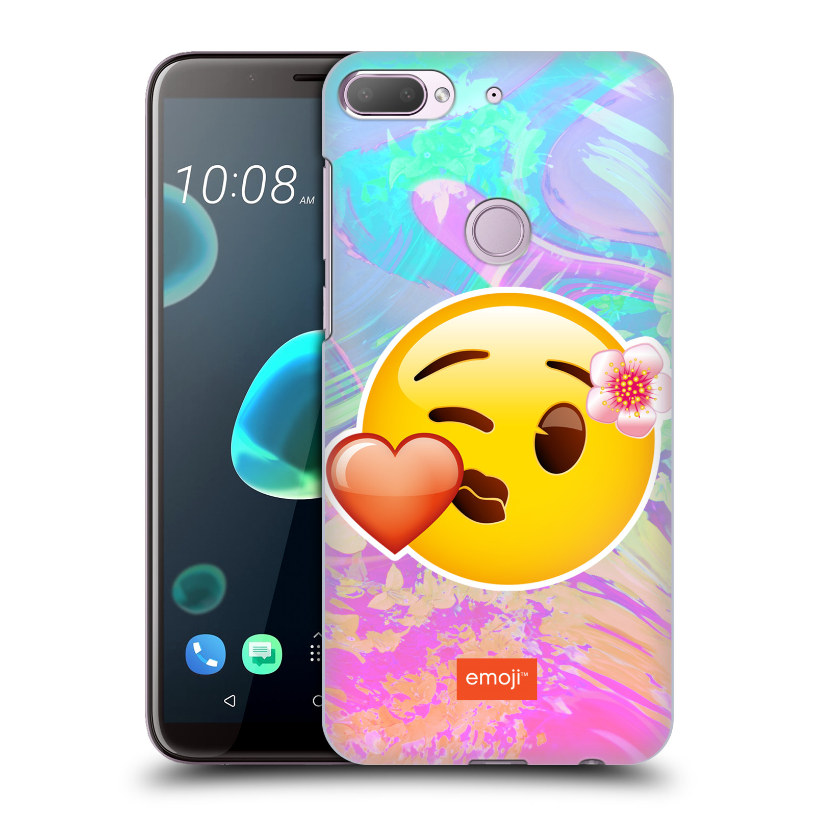 Pouzdro na mobil HTC Desire 12+ / Desire 12+ DUAL SIM - HEAD CASE - Emoji smajlík pusinka