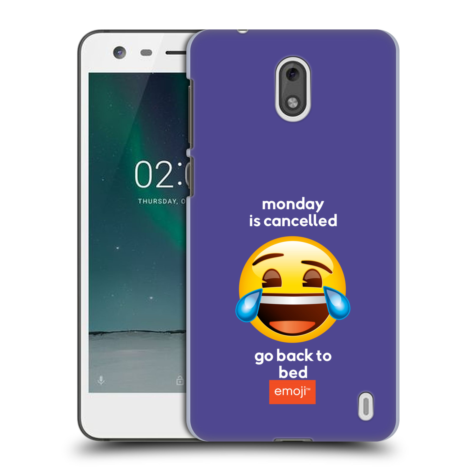Pouzdro na mobil Nokia 2 - HEAD CASE - Emoji smějící se smajlík pondělí