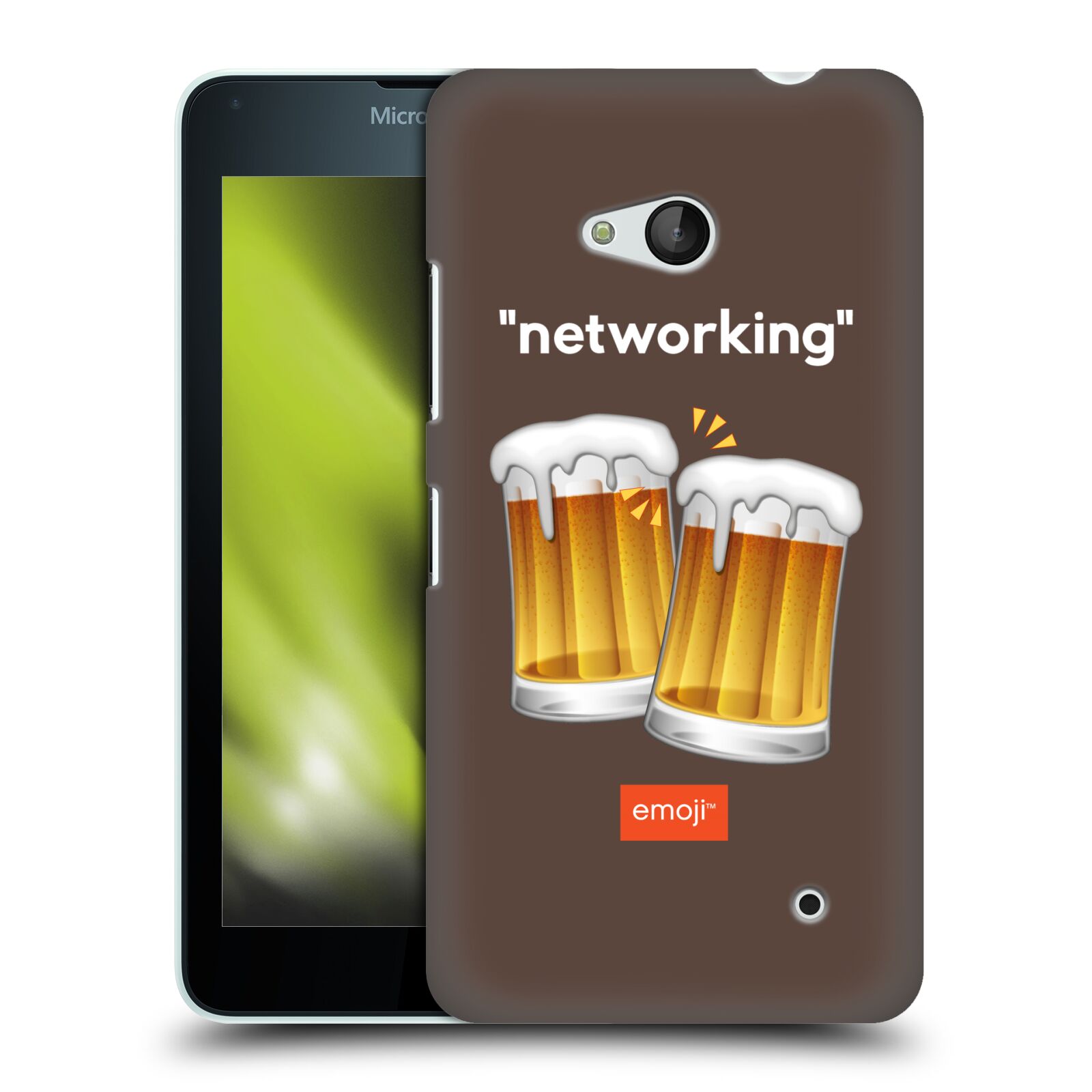 Pouzdro na mobil Microsoft Lumia 640 / 640 DUAL SIM - HEAD CASE - Emoji smajlíci jdeme na pivo