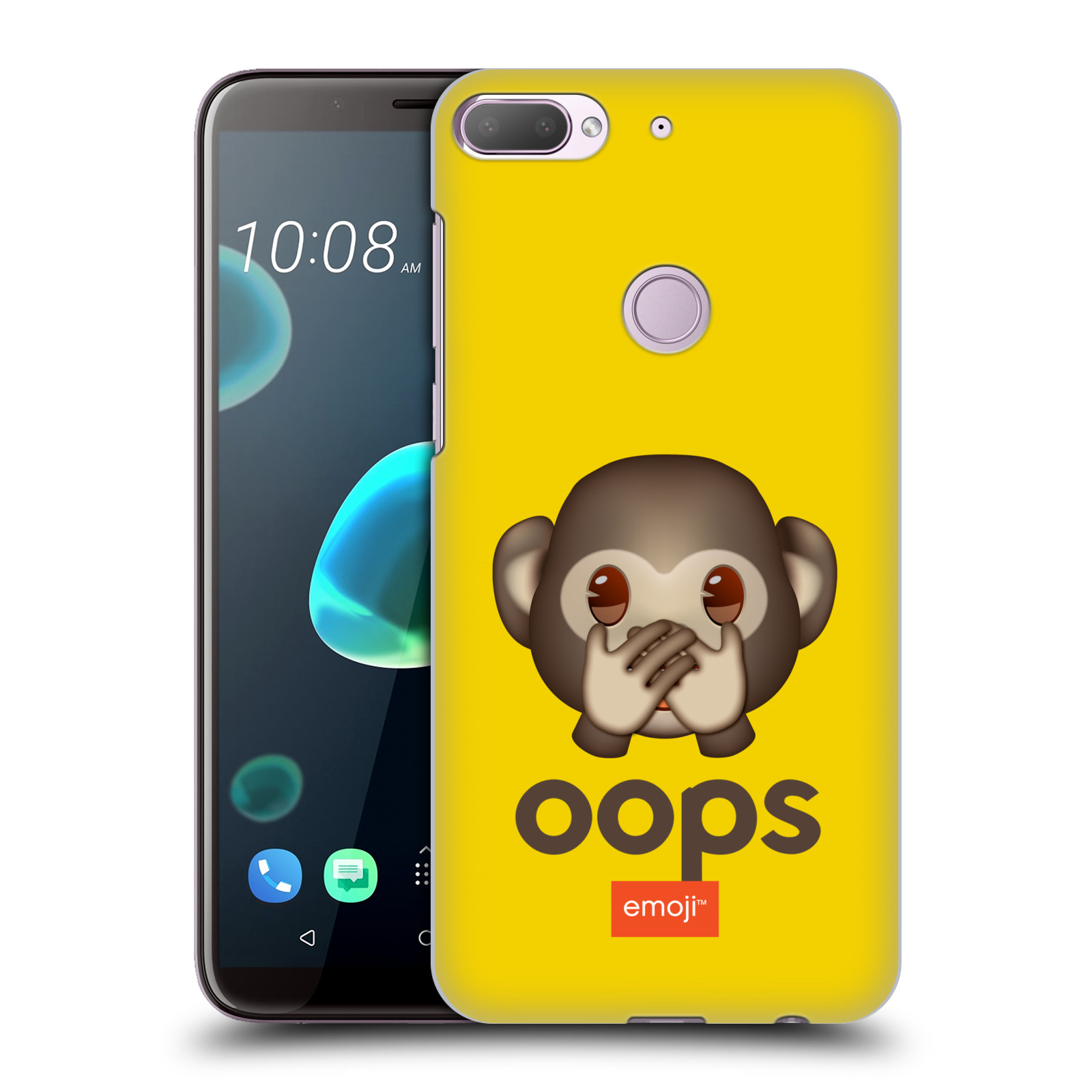 Pouzdro na mobil HTC Desire 12+ / Desire 12+ DUAL SIM - HEAD CASE - Emoji opička Oops