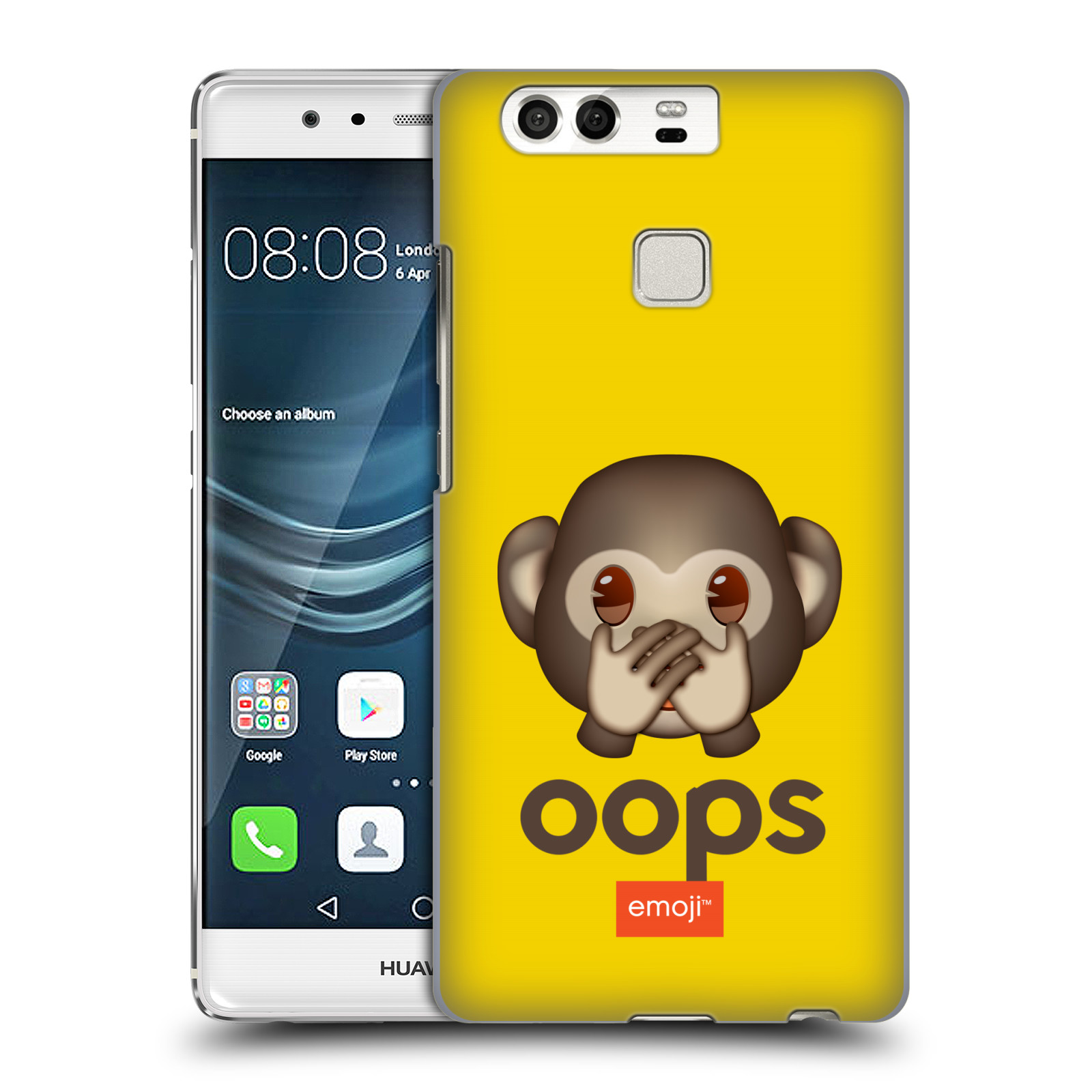 Pouzdro na mobil Huawei P9 / P9 DUAL SIM - HEAD CASE - Emoji opička Oops