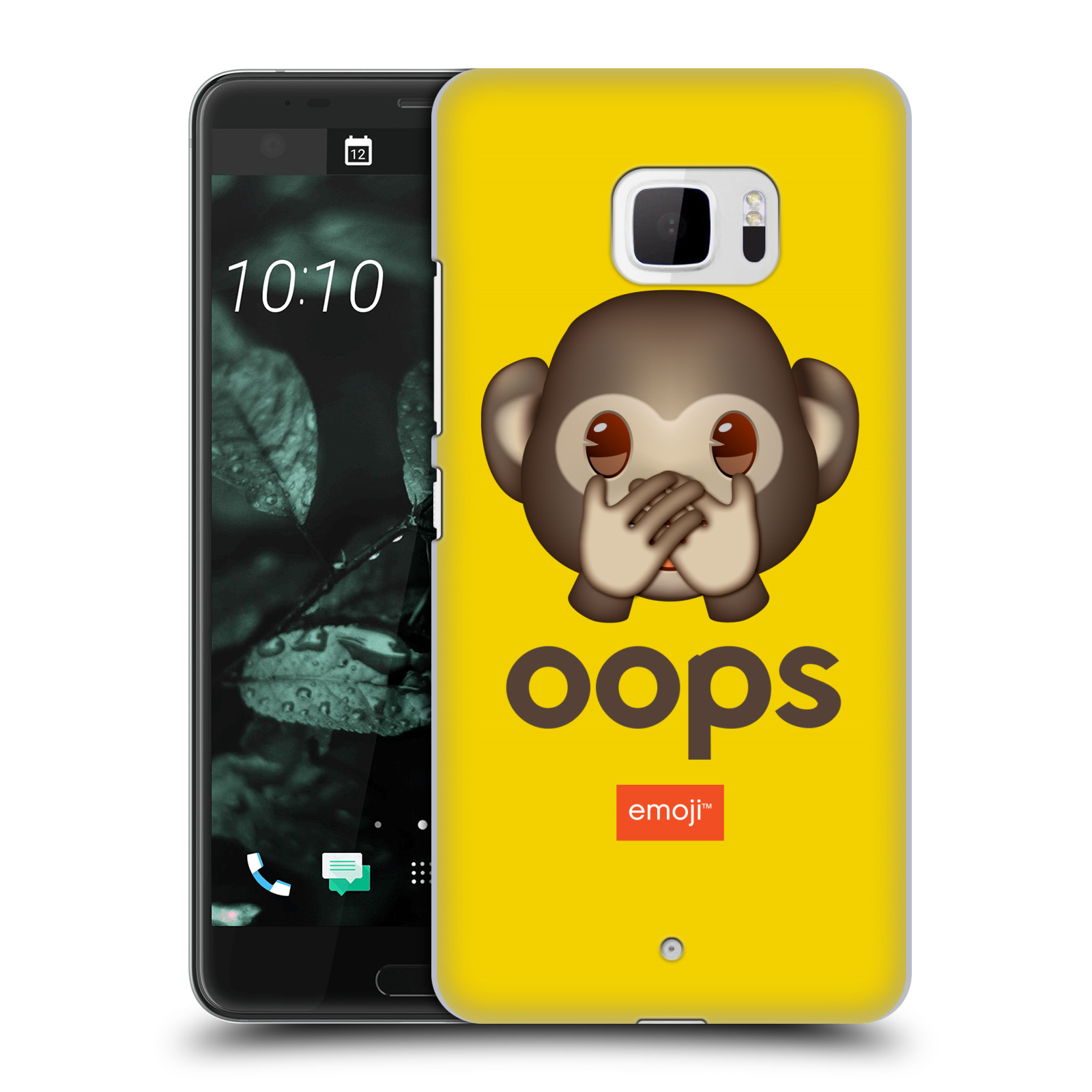 Pouzdro na mobil HTC U Ultra - HEAD CASE - Emoji opička Oops