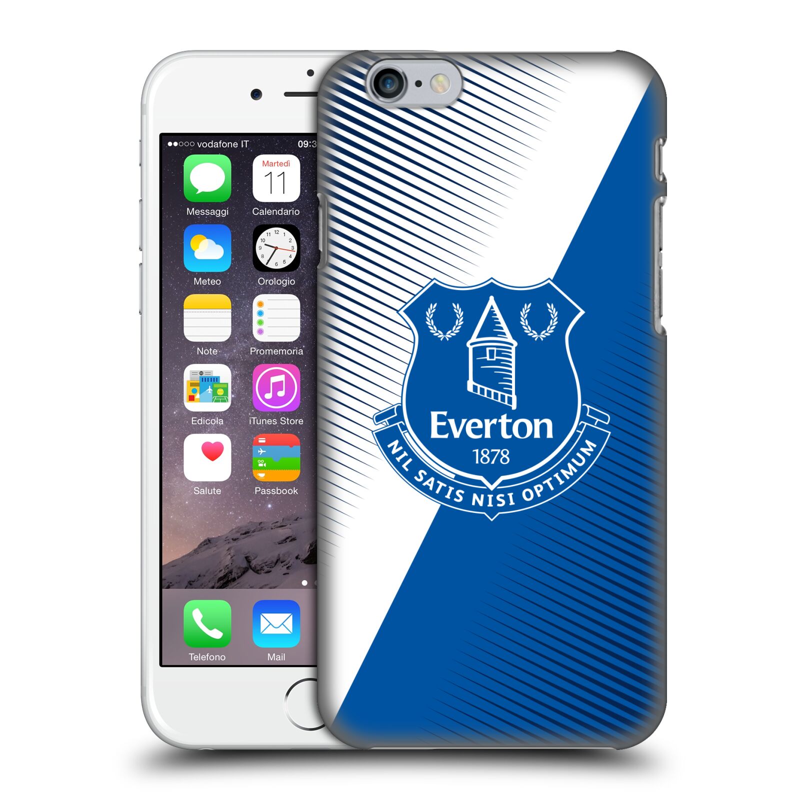 Zadní obal pro mobil Apple Iphone 6/6S - HEAD CASE - Fotbal - Everton