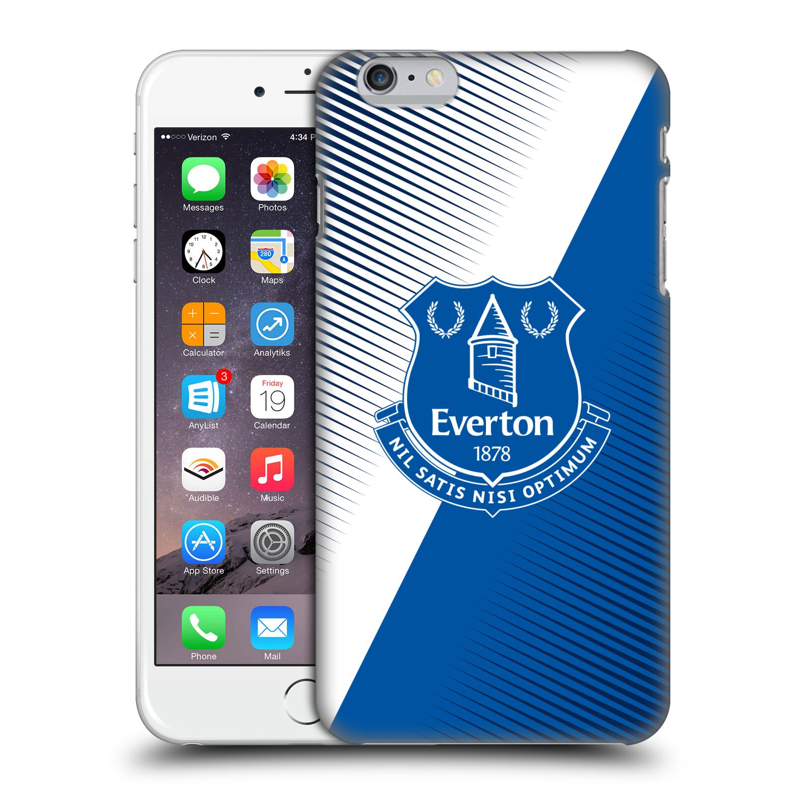 Zadní obal pro mobil Apple Iphone 6 PLUS / 6S PLUS - HEAD CASE - Fotbal - Everton