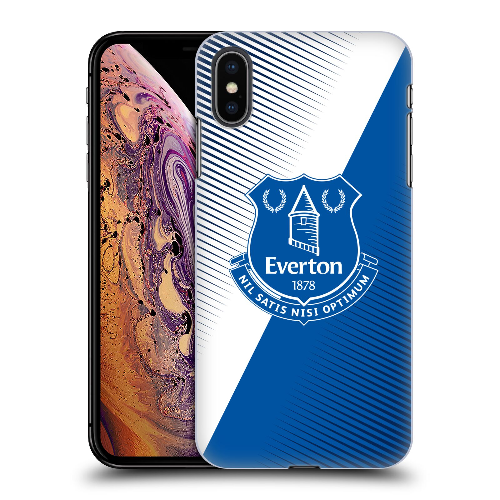 Zadní obal pro mobil Apple Iphone XS MAX - HEAD CASE - Fotbal - Everton