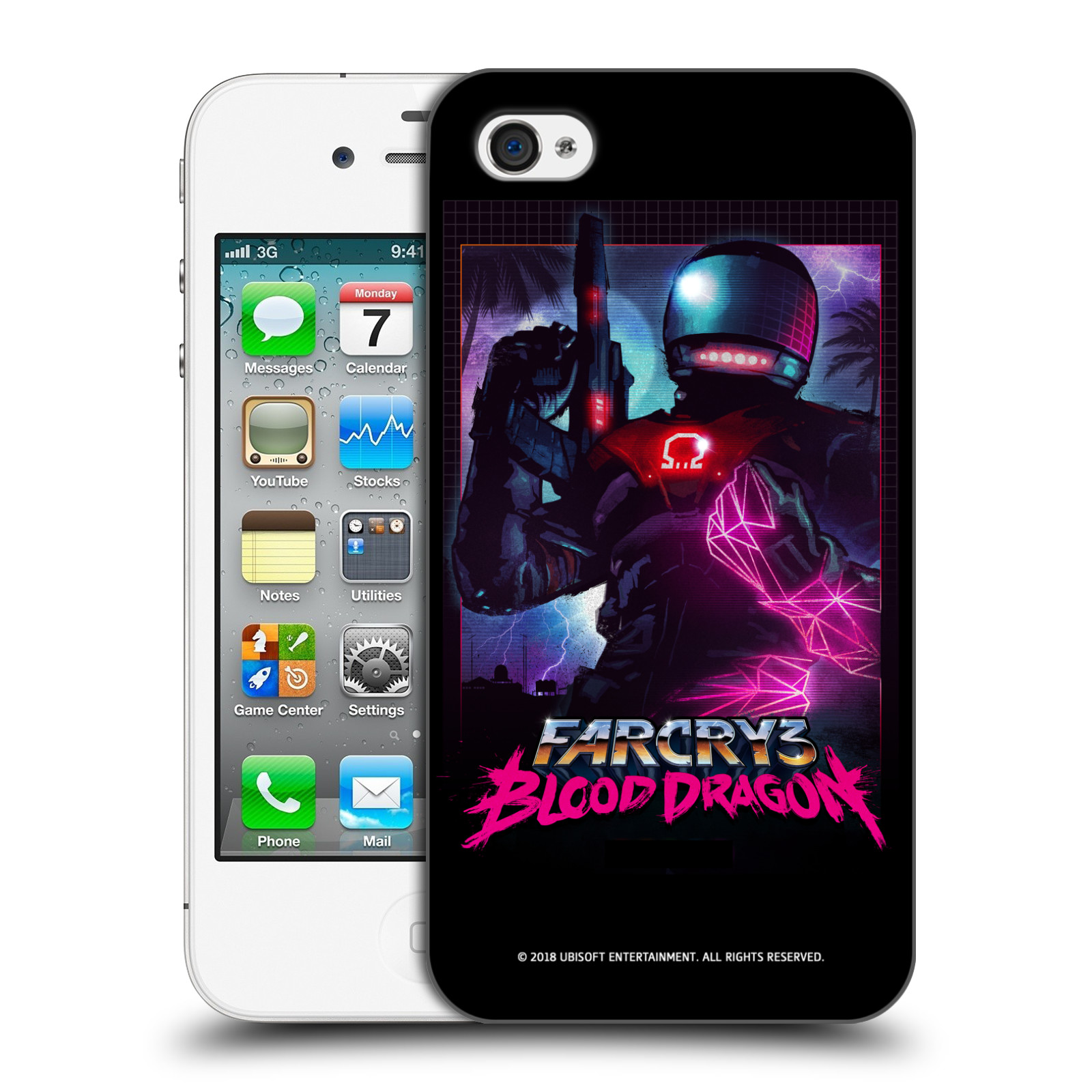 Zadní obal pro mobil Apple Iphone 4/4S - HEAD CASE - Far Cry Blood Dragon