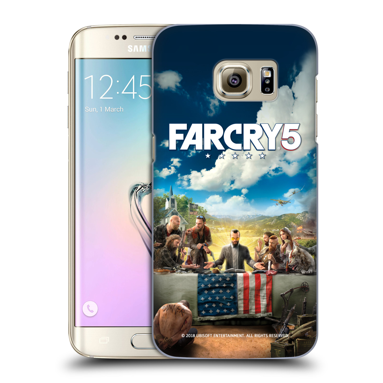 Pouzdro na mobil Samsung Galaxy S7 EDGE - HEAD CASE - Far Cry 5 poslední večeře