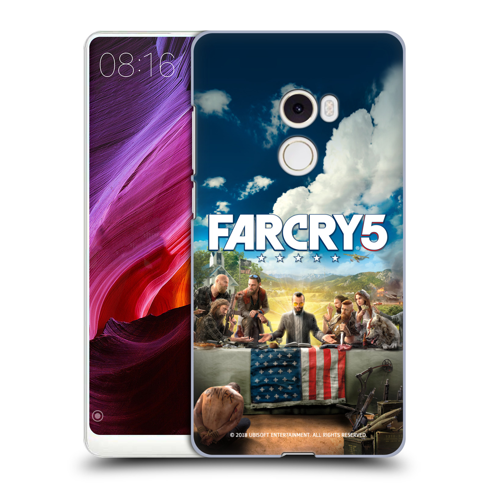 Pouzdro na mobil Xiaomi Mi Mix 2 - HEAD CASE - Far Cry 5 poslední večeře