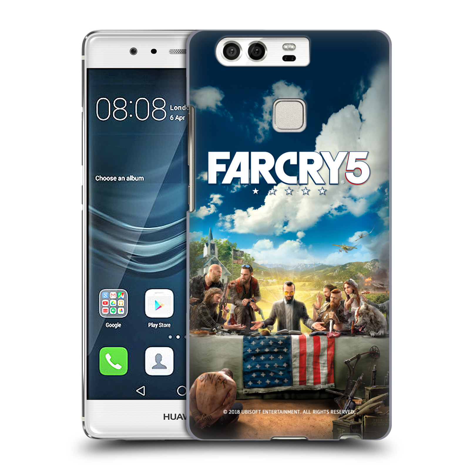 Pouzdro na mobil Huawei P9 / P9 DUAL SIM - HEAD CASE - Far Cry 5 poslední večeře