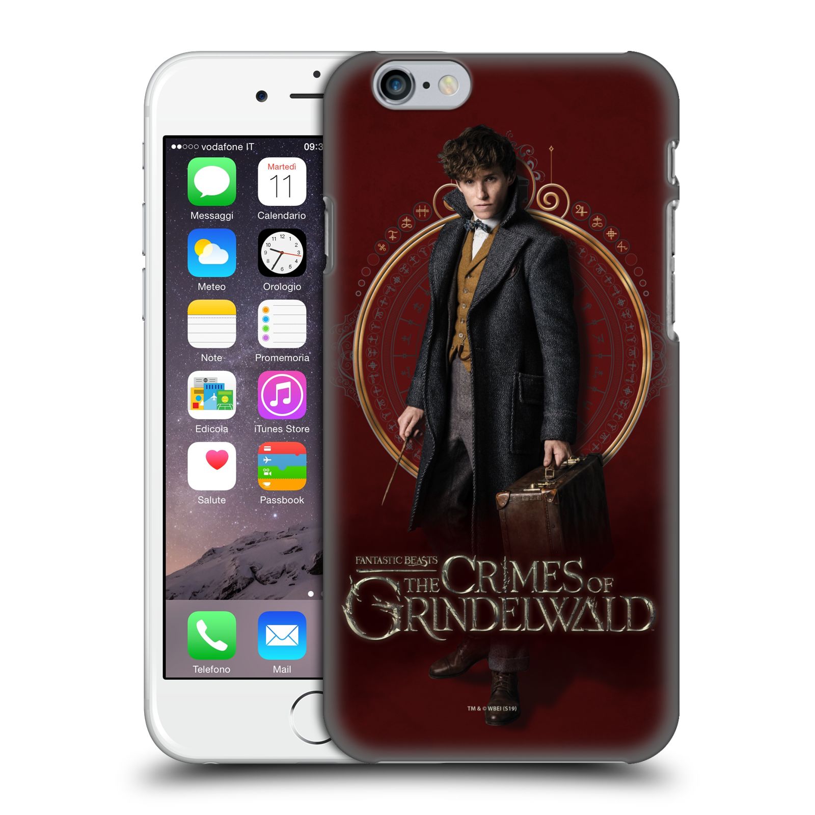 Zadní obal pro mobil Apple Iphone 6/6S - HEAD CASE - Fantastická zvířata - Newt Scamander