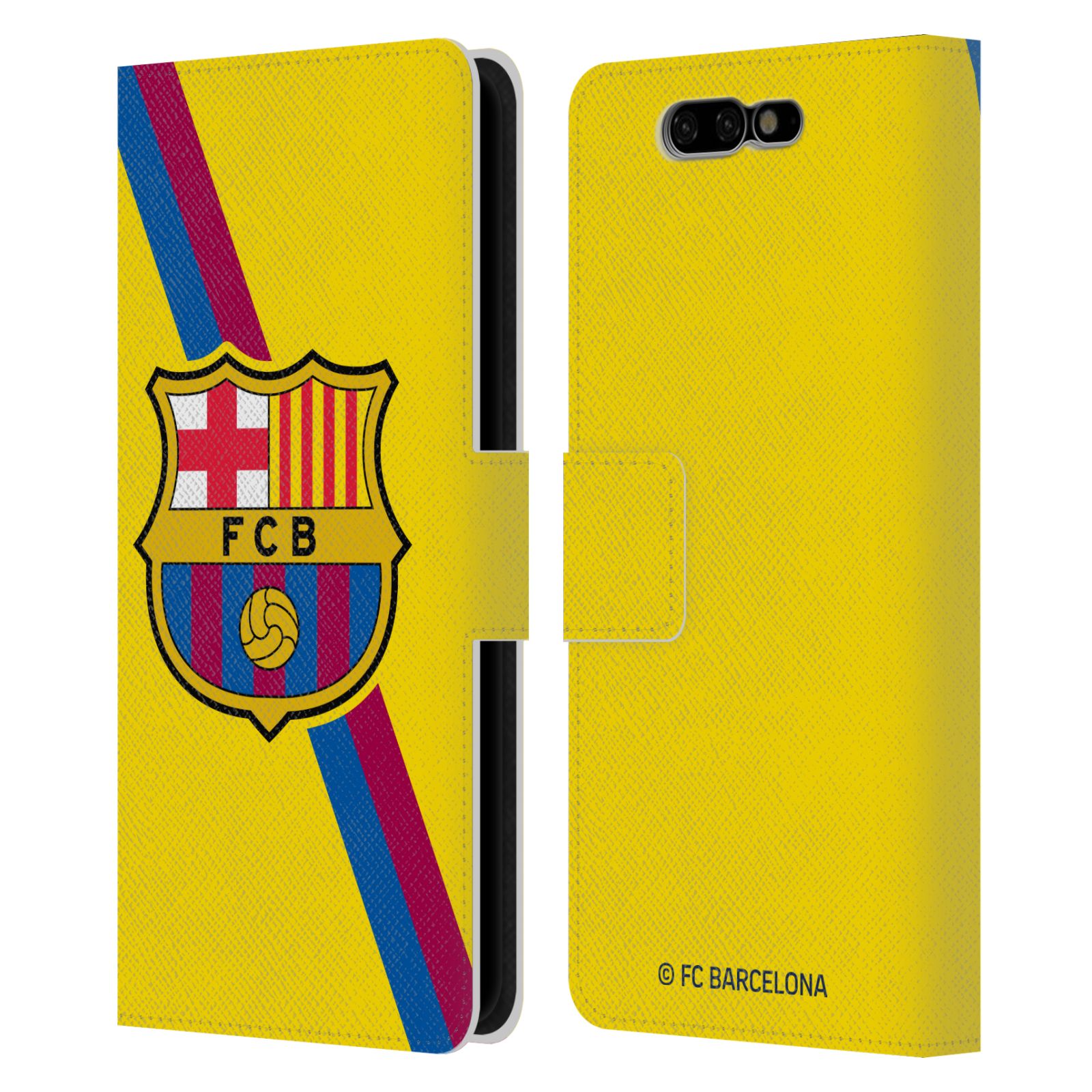 Pouzdro na mobil Xiaomi Black Shark  - HEAD CASE - FC Barcelona - Dres Hosté žlutý