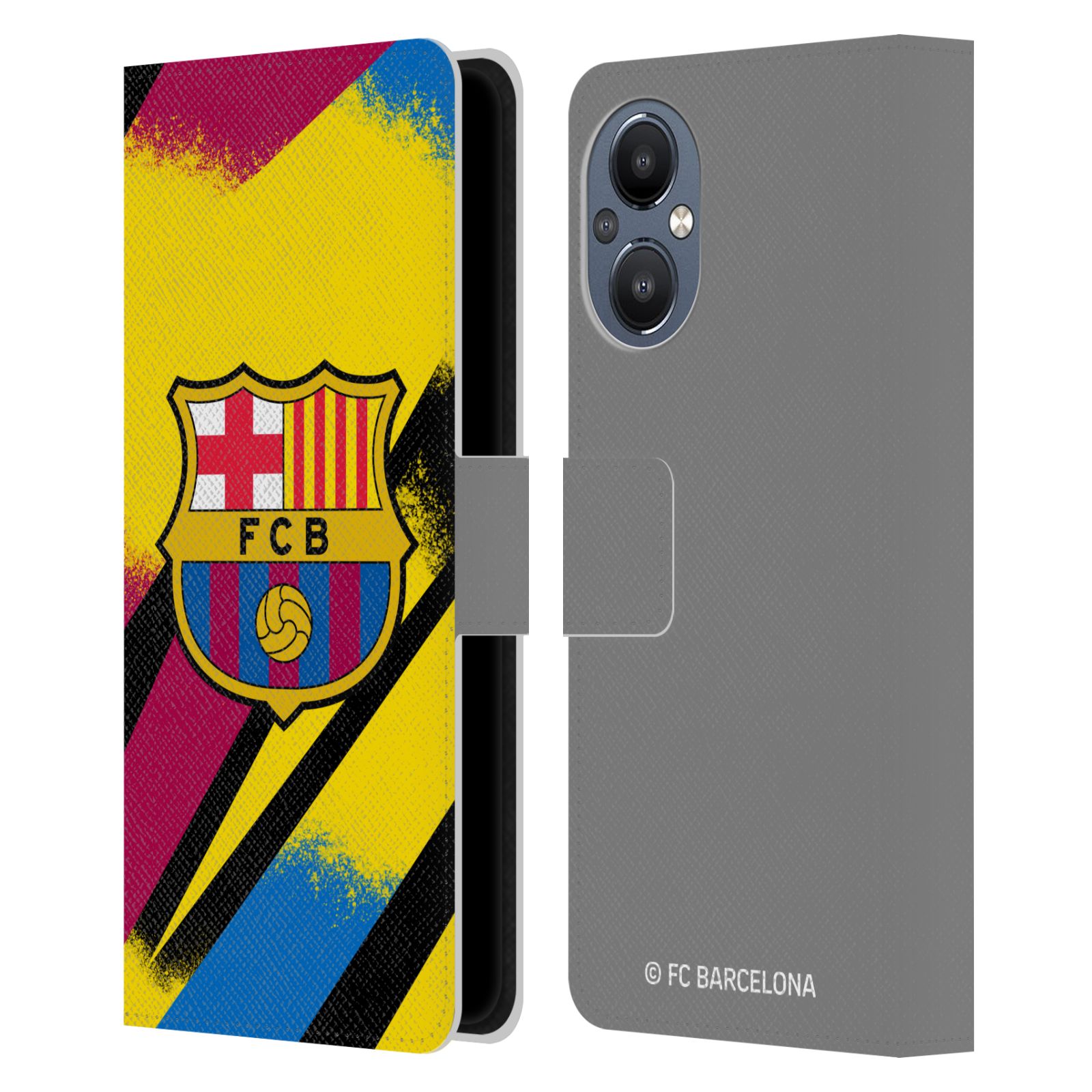 Pouzdro na mobil OnePlus Nord N20 5G - HEAD CASE - FC Barcelona - Dres Gólman